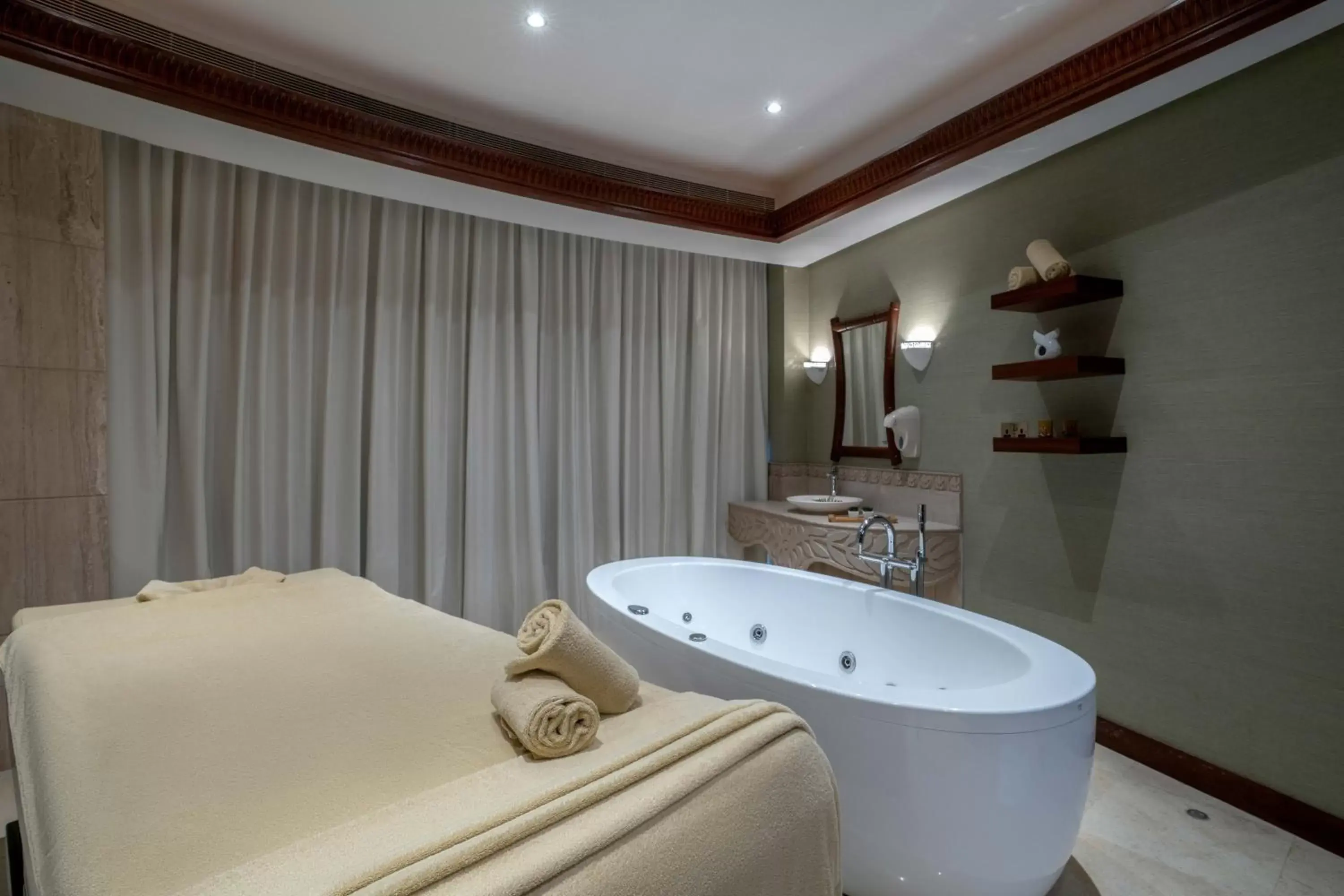 Massage, Bathroom in The Diplomat Radisson Blu Hotel Residence & Spa