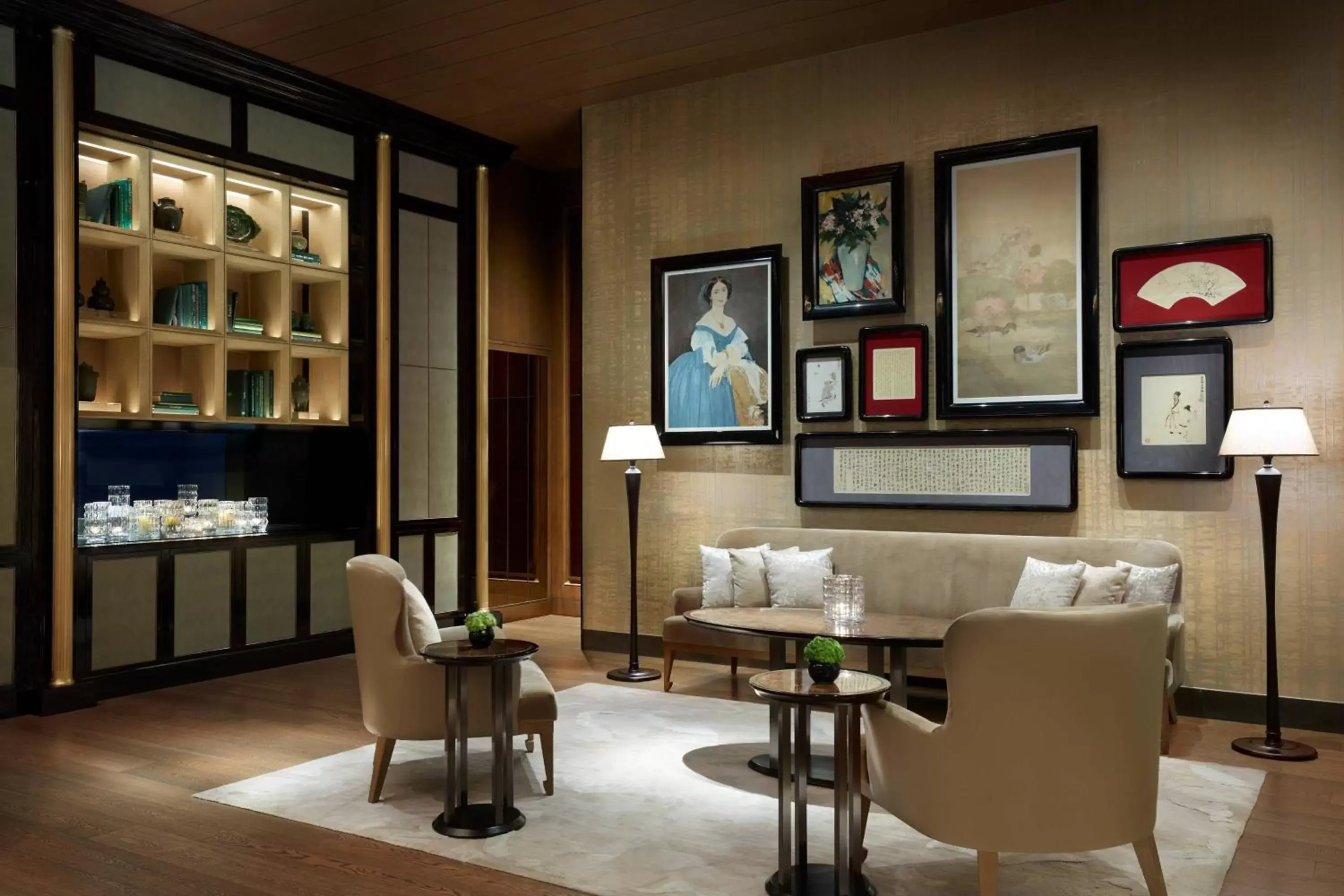 Lobby or reception in The Ritz-Carlton, Nanjing