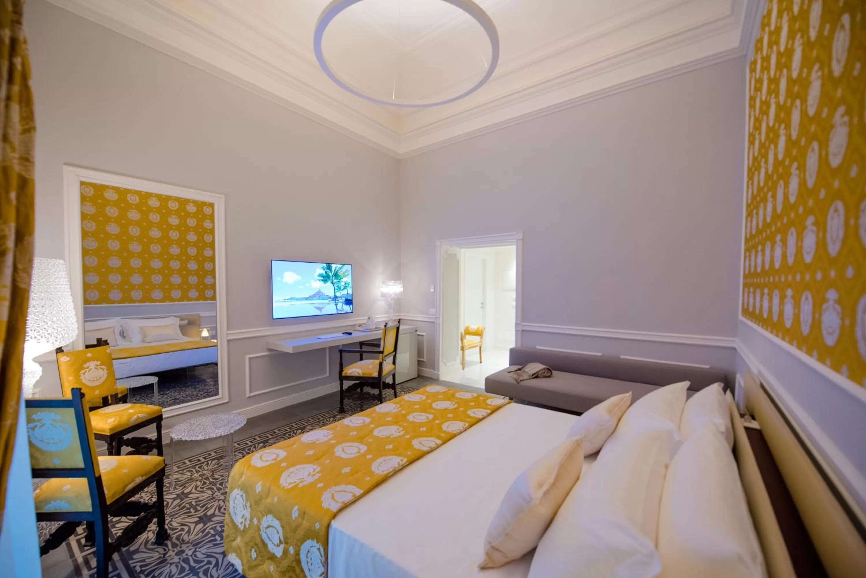 Bedroom, Bed in Palazzo Marletta Luxury House Hotel