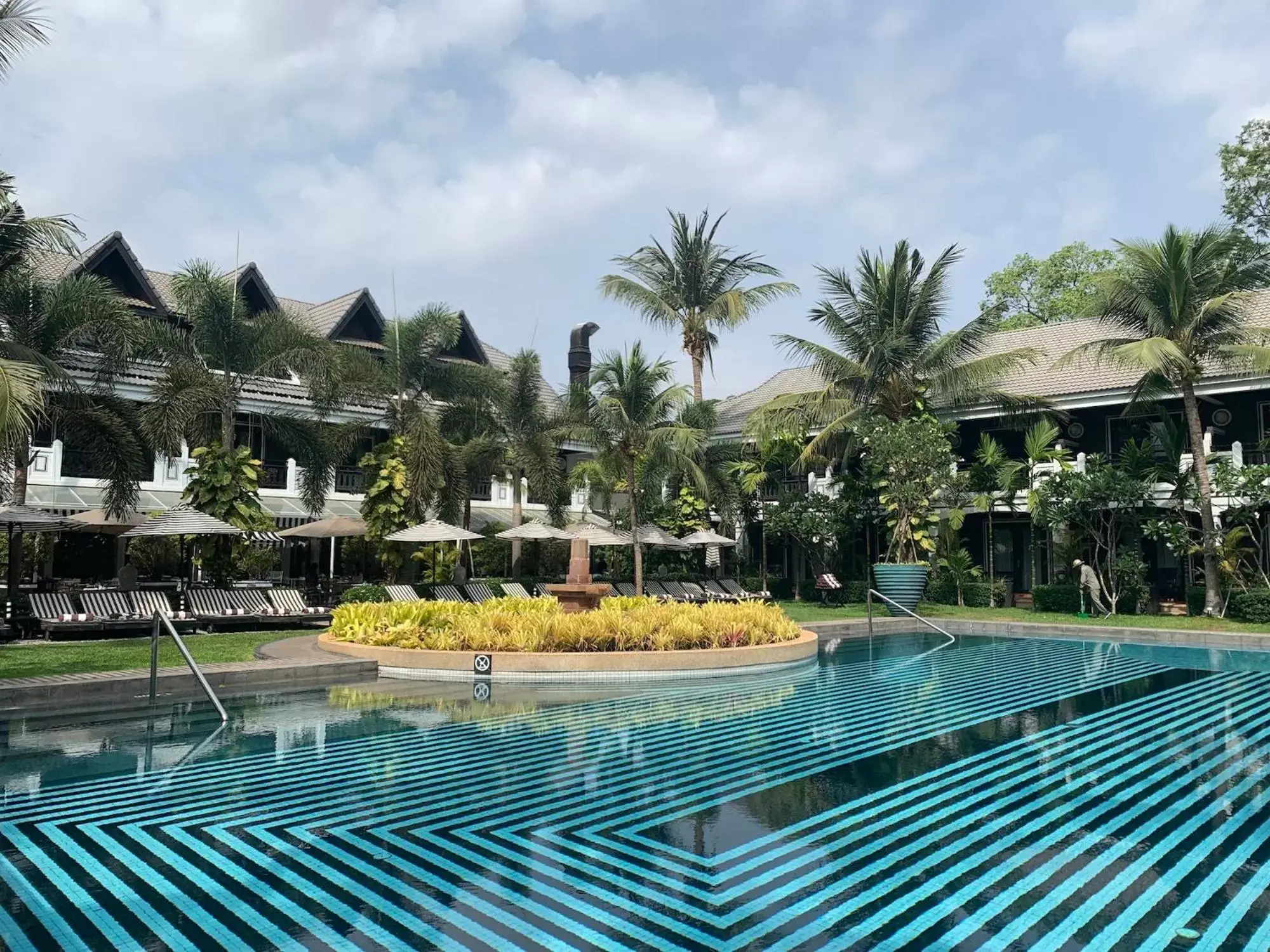 Swimming Pool in Shinta Mani Angkor & Bensley Collection Pool Villas