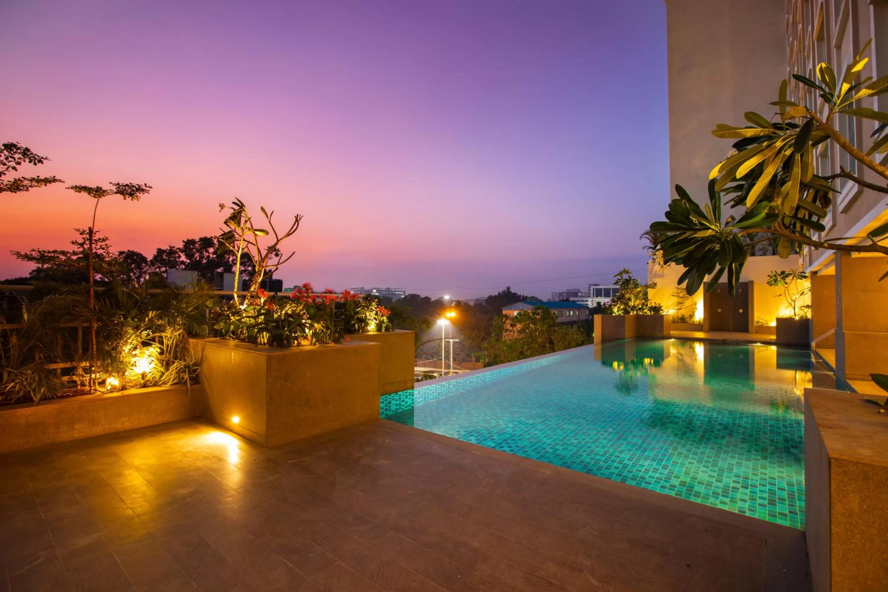 City view in Lemon Tree Premier City Center Pune