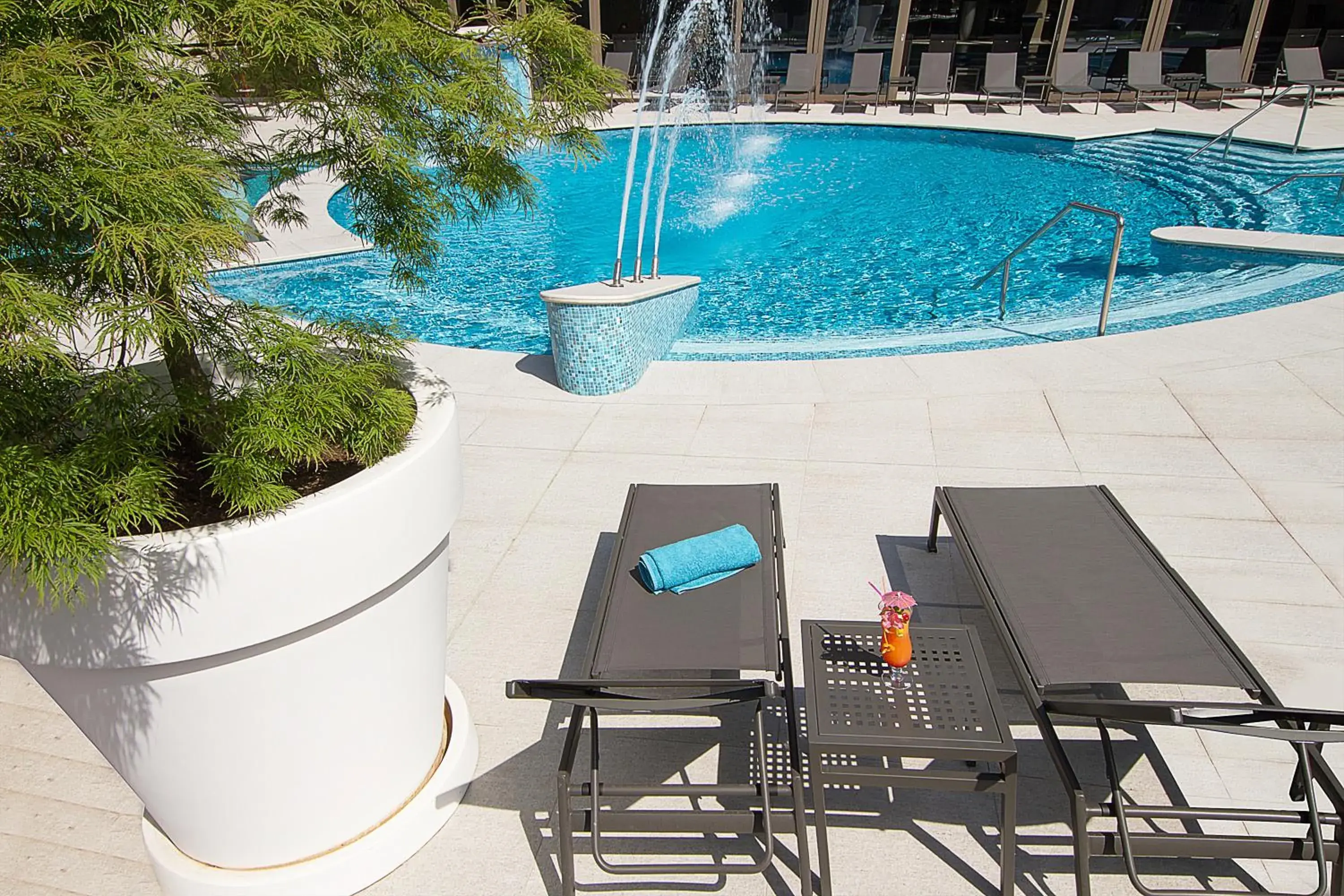 Swimming Pool in Ramada Plaza by Wyndham Bucharest Convention Center