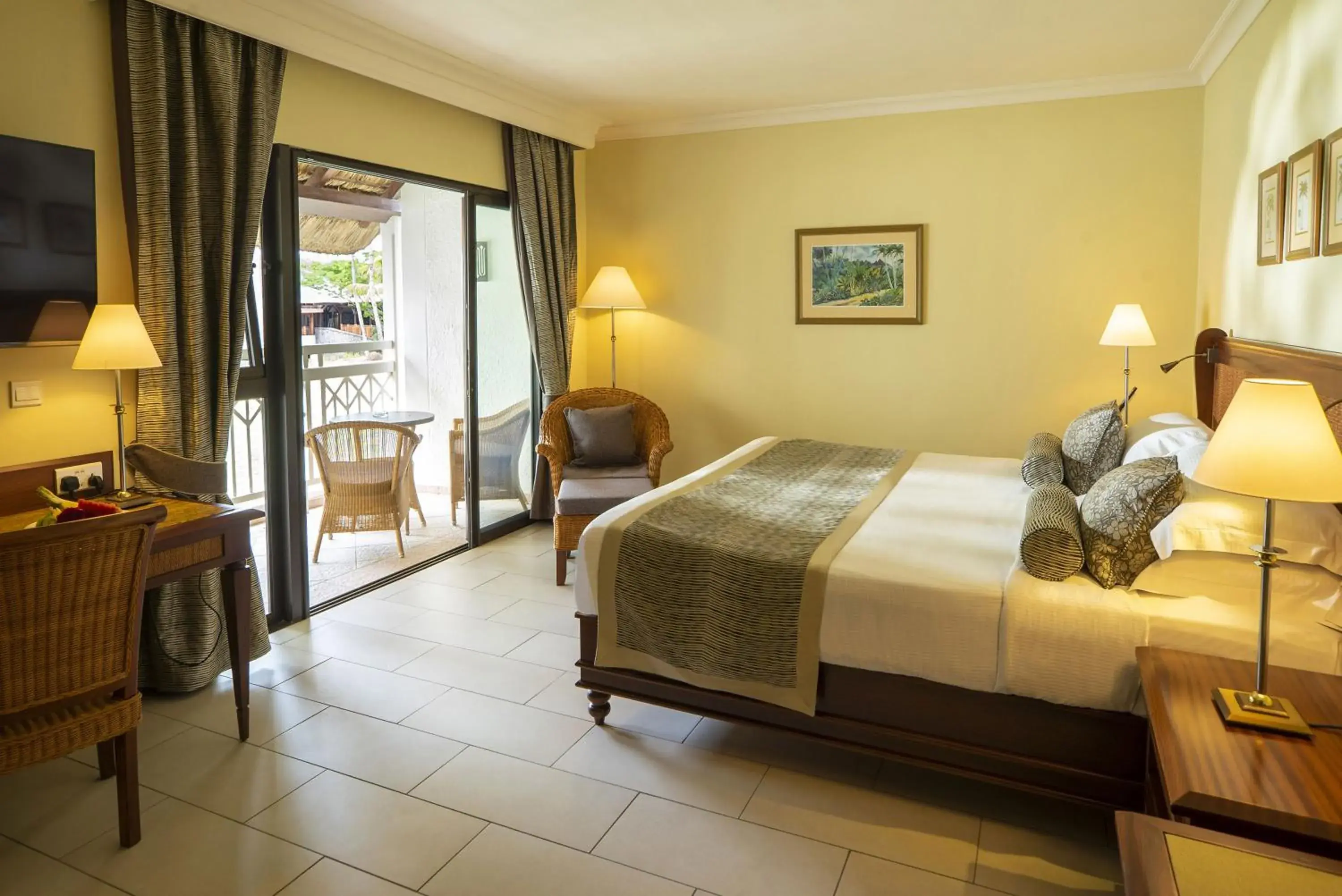 Bed in Maritim Resort & Spa Mauritius Bed in Maritim Resort & Spa Mauritius