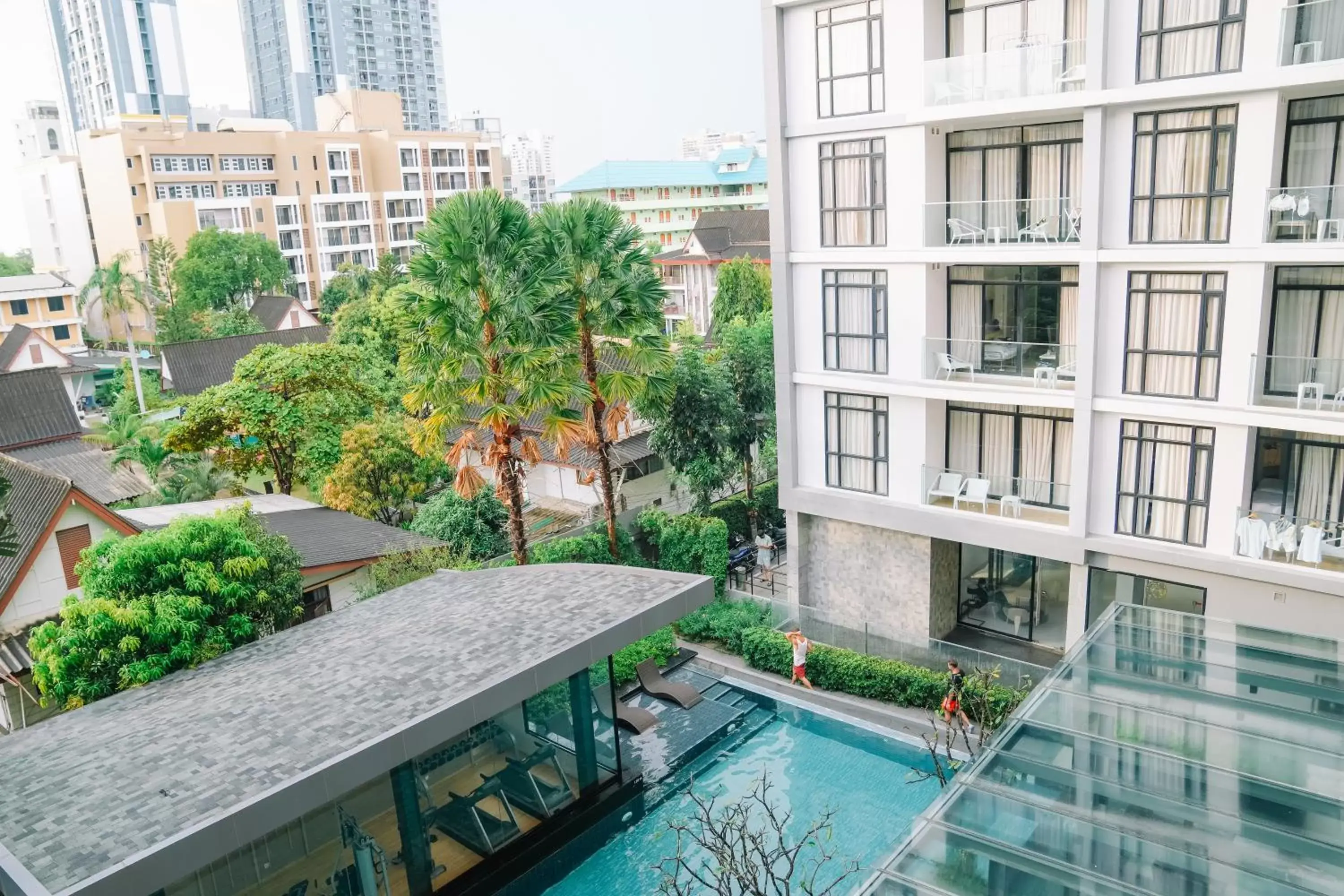 View (from property/room), Pool View in Arden Hotel and Residence by At Mind