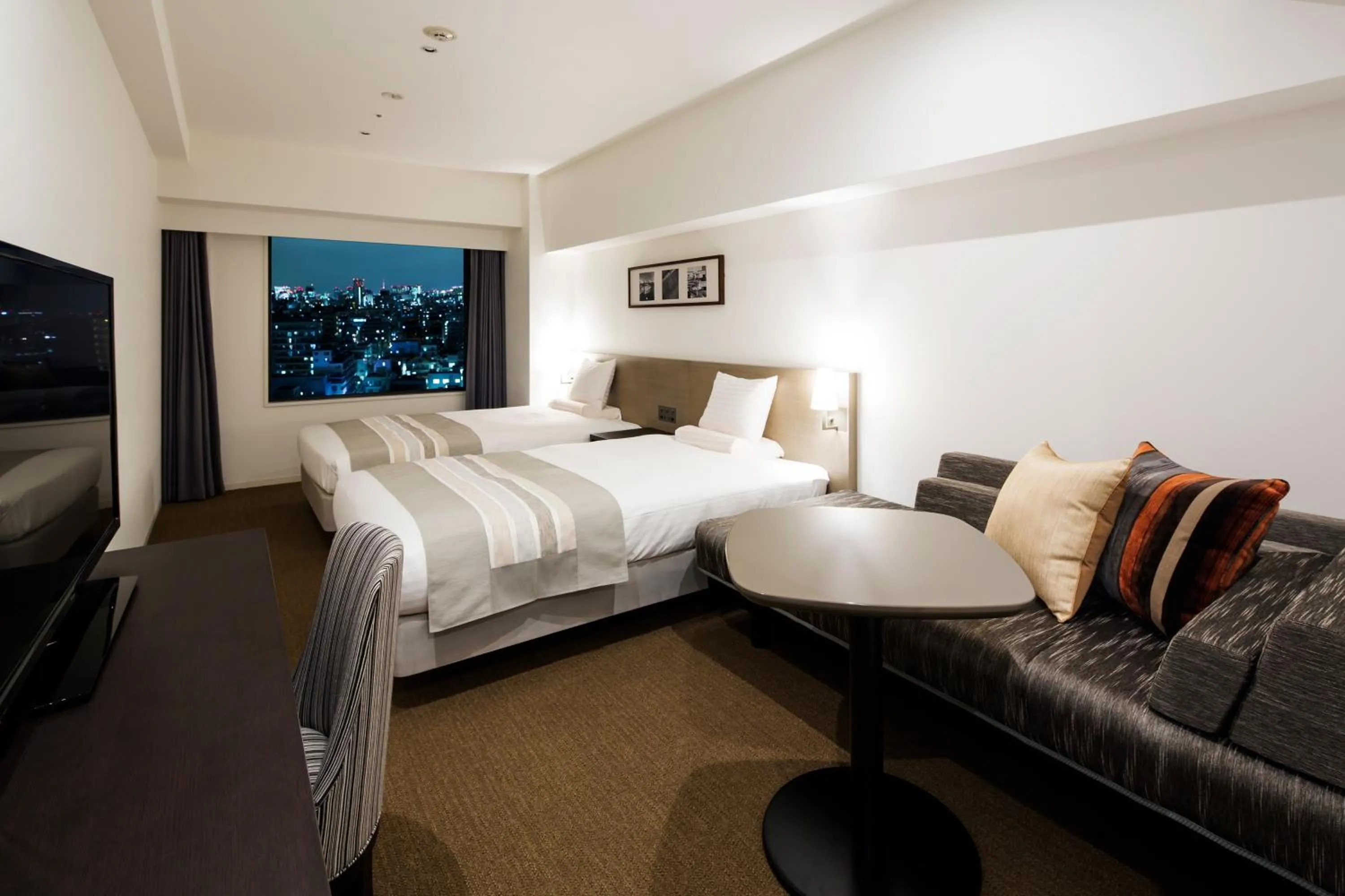 Spring, Bed in HOTEL MYSTAYS PREMIER Omori