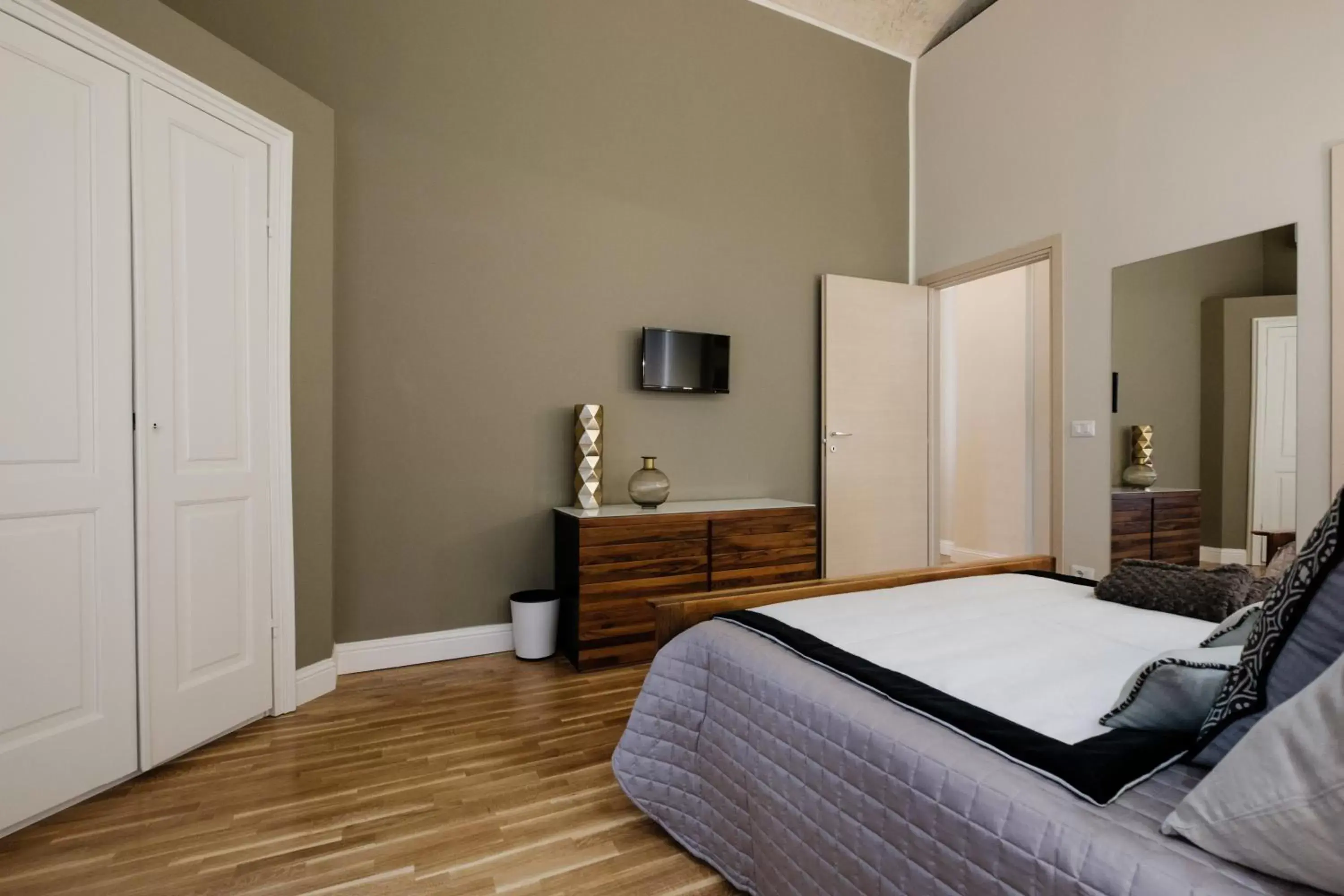 Bedroom, Bed in Apart Hotel Torino