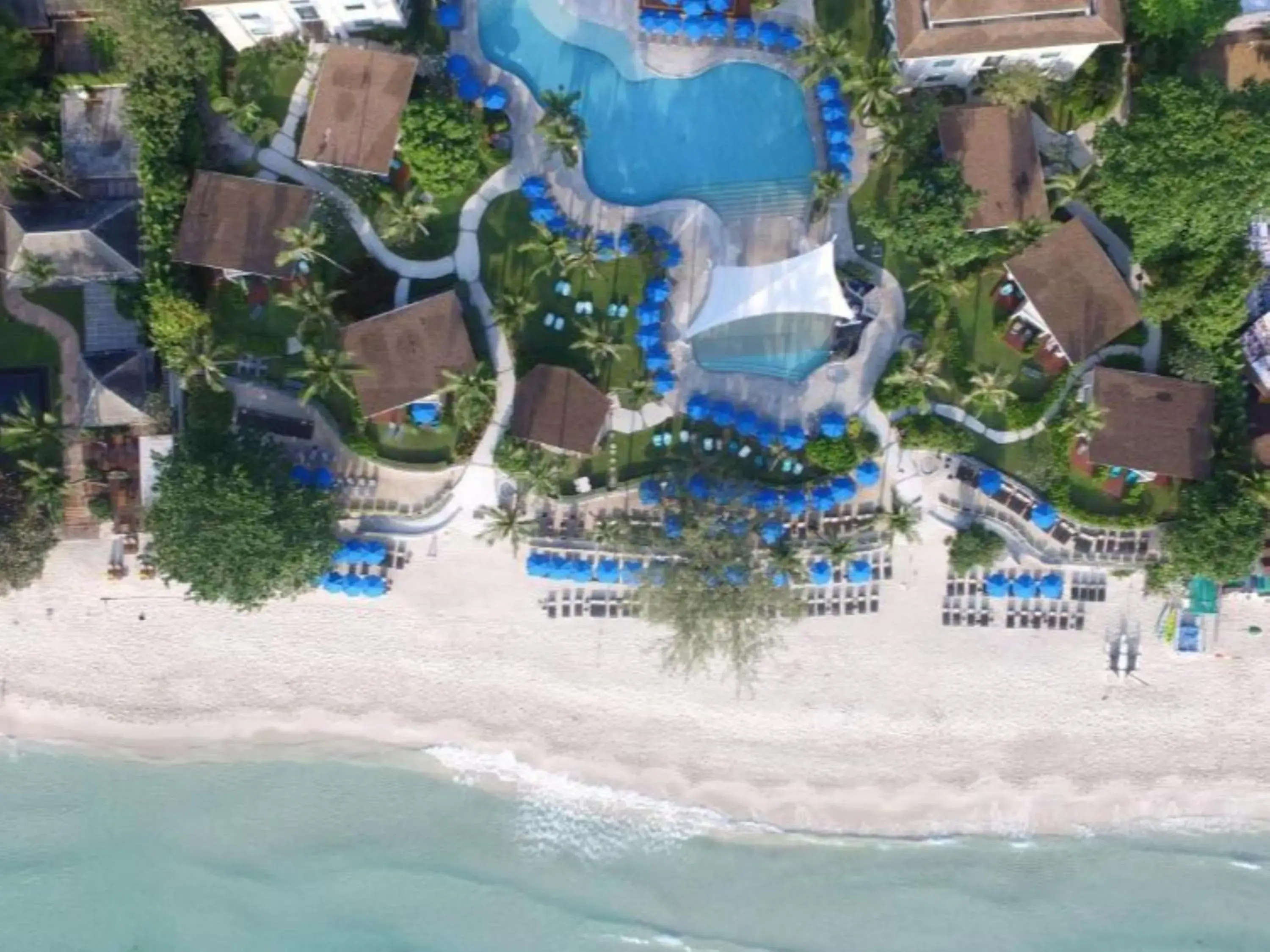 Bird's eye view in OZO Chaweng Samui Bird's eye view in OZO Chaweng Samui