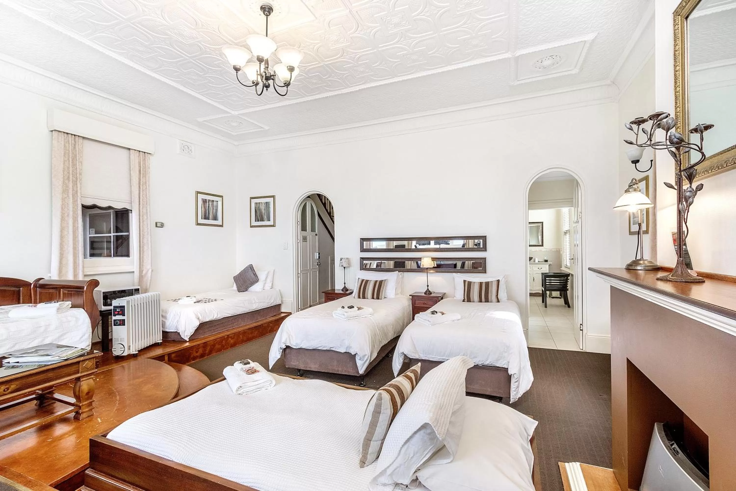 Bed in The Madsen Boutique Hotel