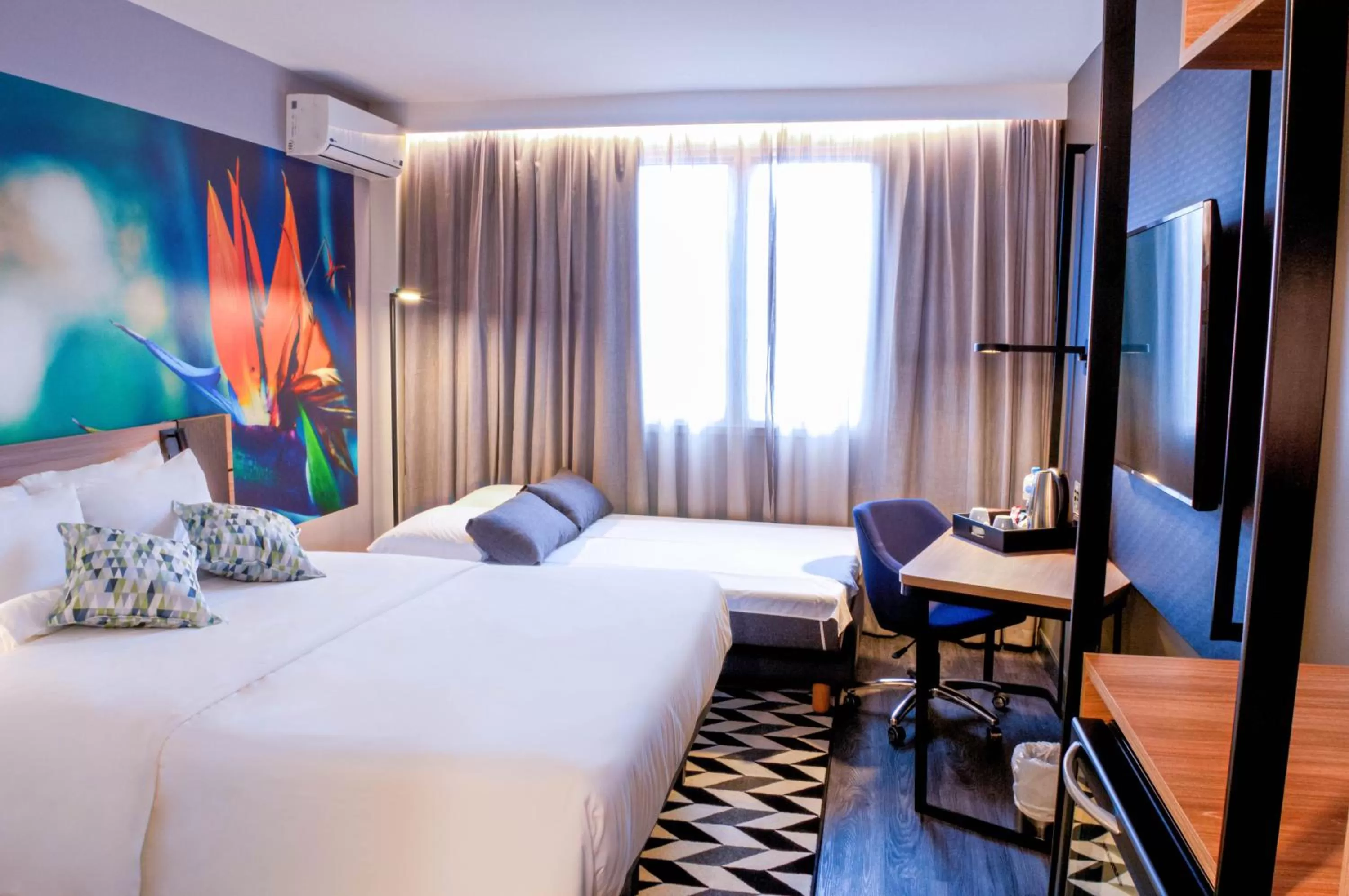 Bed in Novotel Sao Jose dos Campos