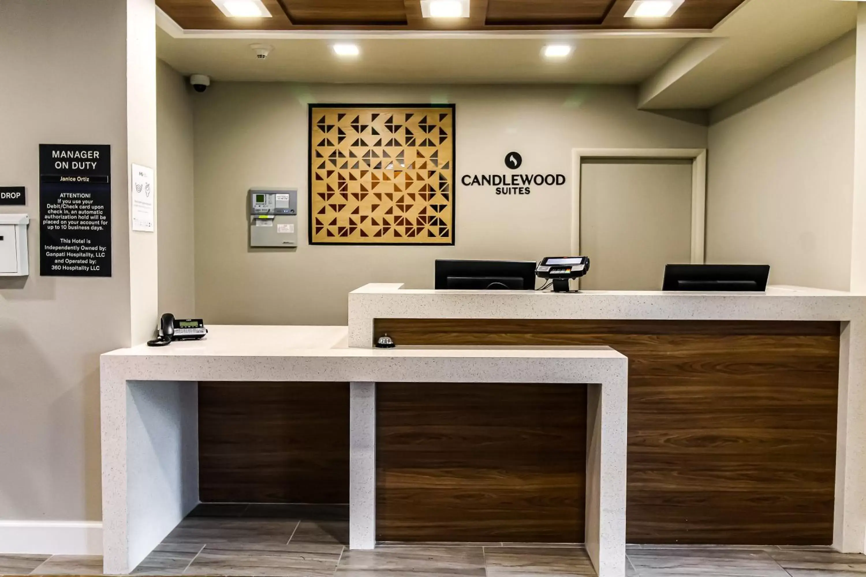 Lobby or reception, Lobby/Reception in Candlewood Suites Melbourne-Viera, an IHG Hotel