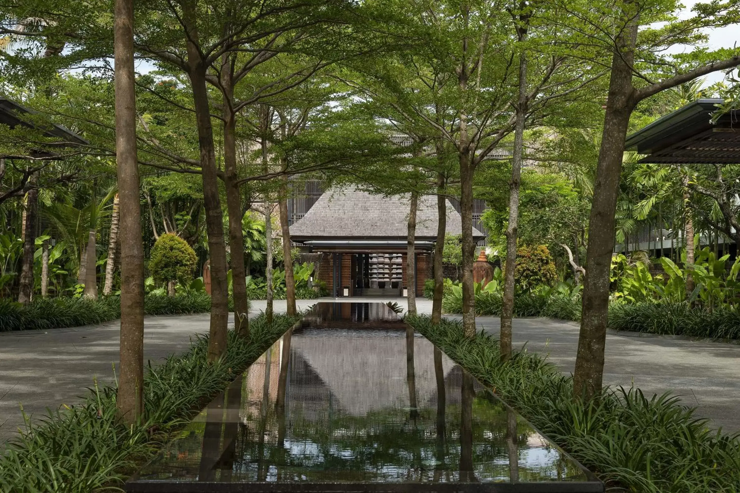 Facade/entrance, Property Building in The Anvaya Beach Resort Bali