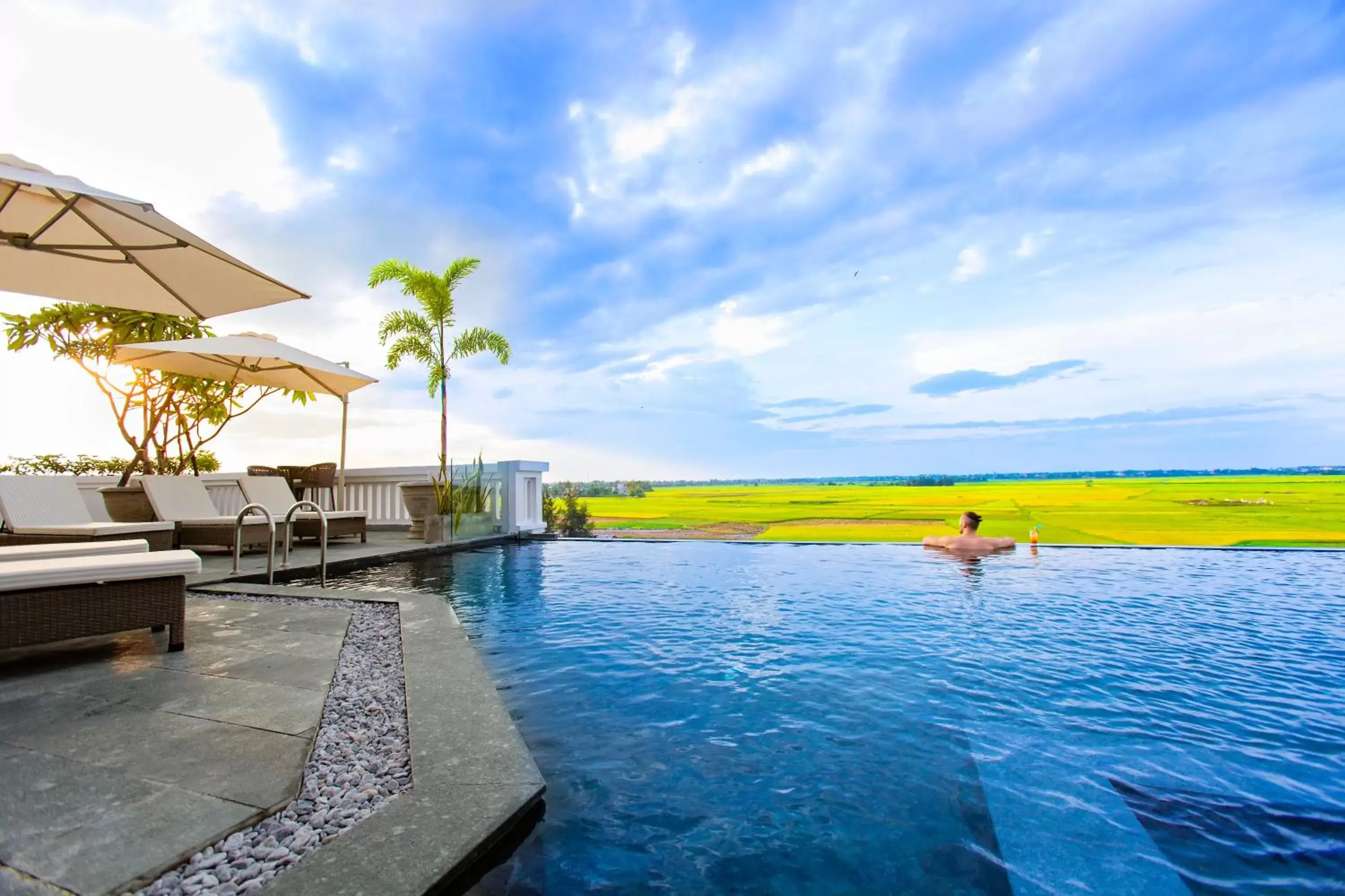 Swimming Pool in Lasenta Boutique Hotel Hoian