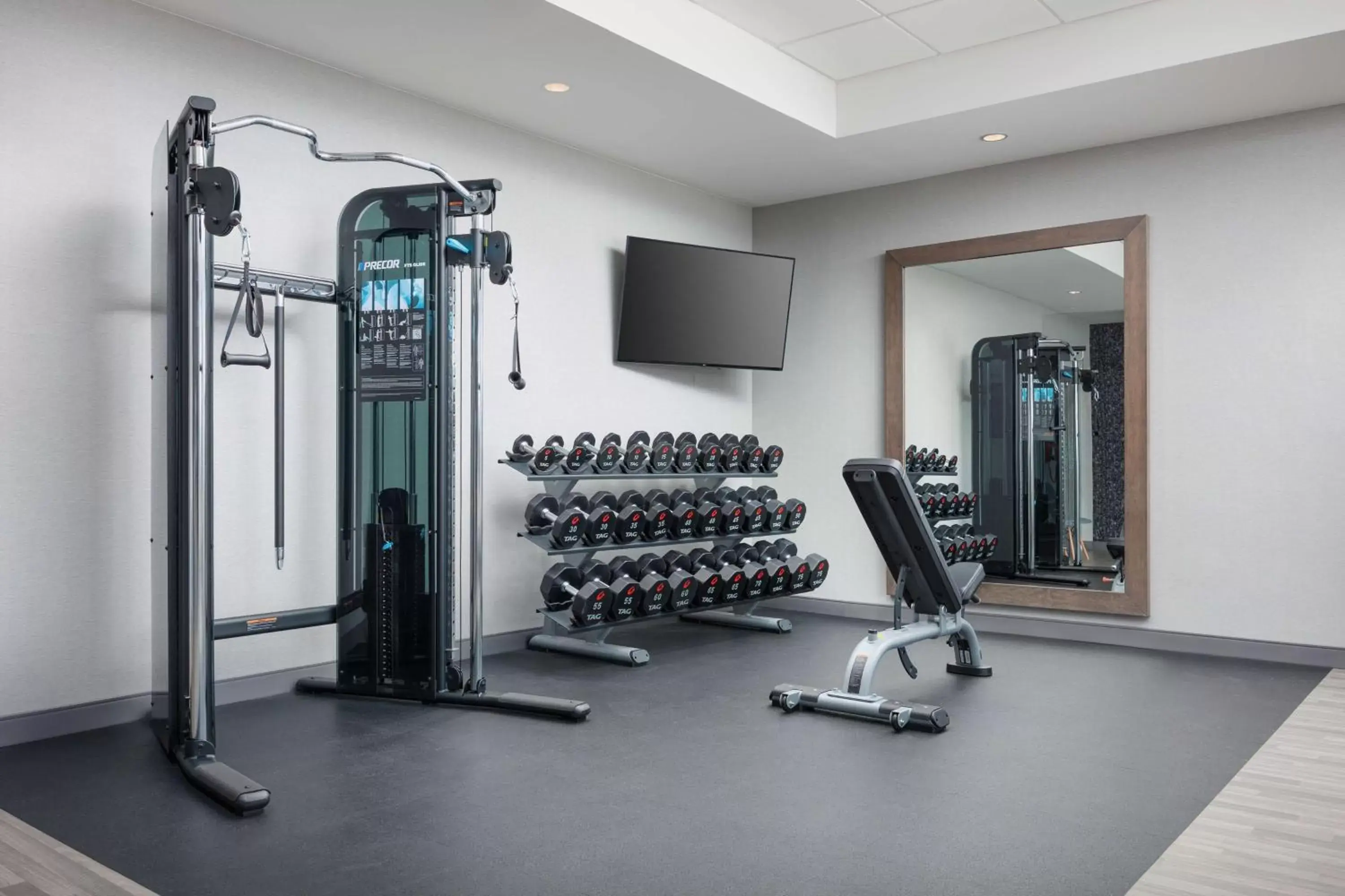 Fitness centre/facilities, Fitness Center/Facilities in Hampton Inn & Suites Huntsville Downtown, Al
