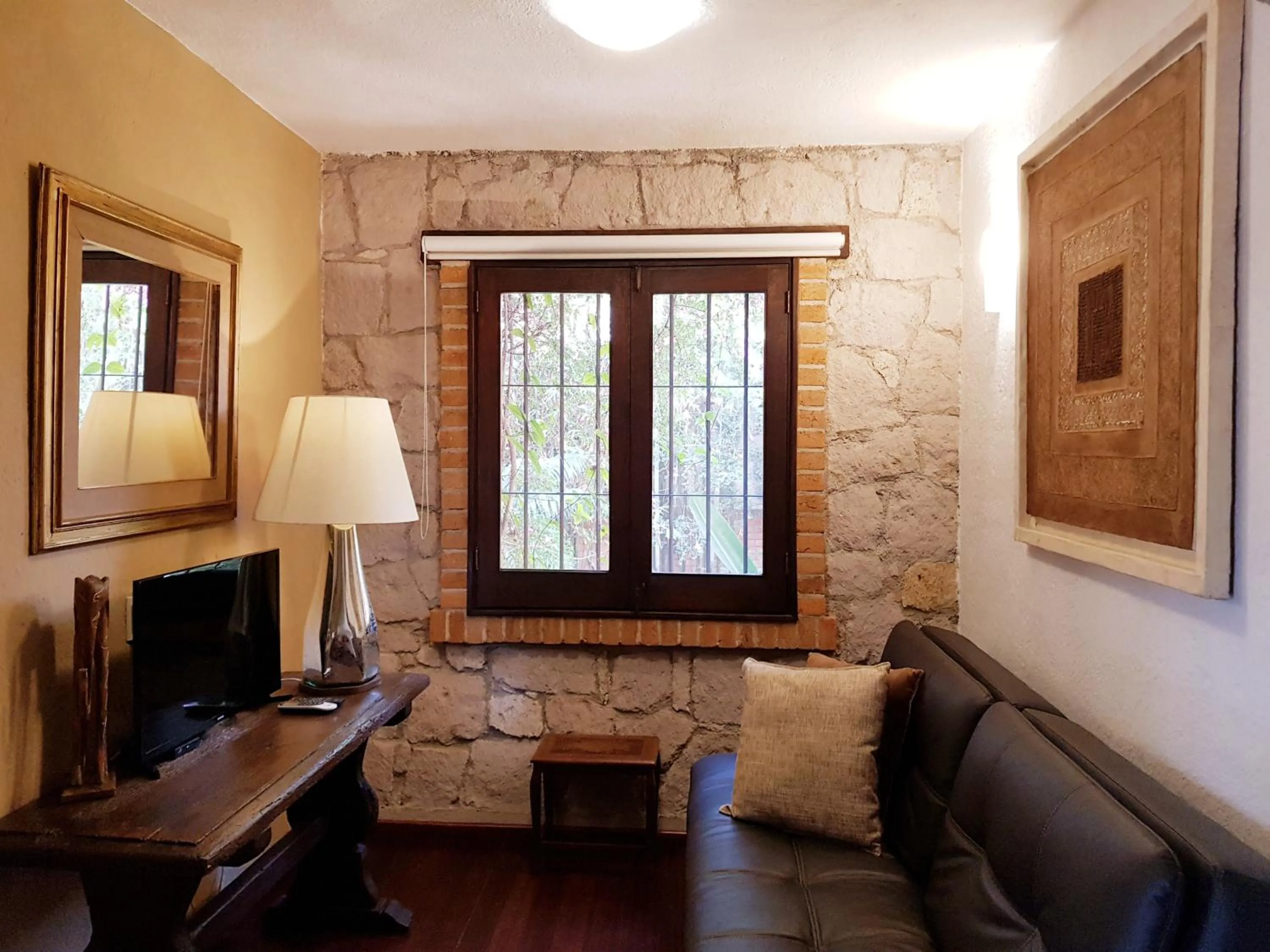 Seating area in Casa Aurea Hotel Boutique