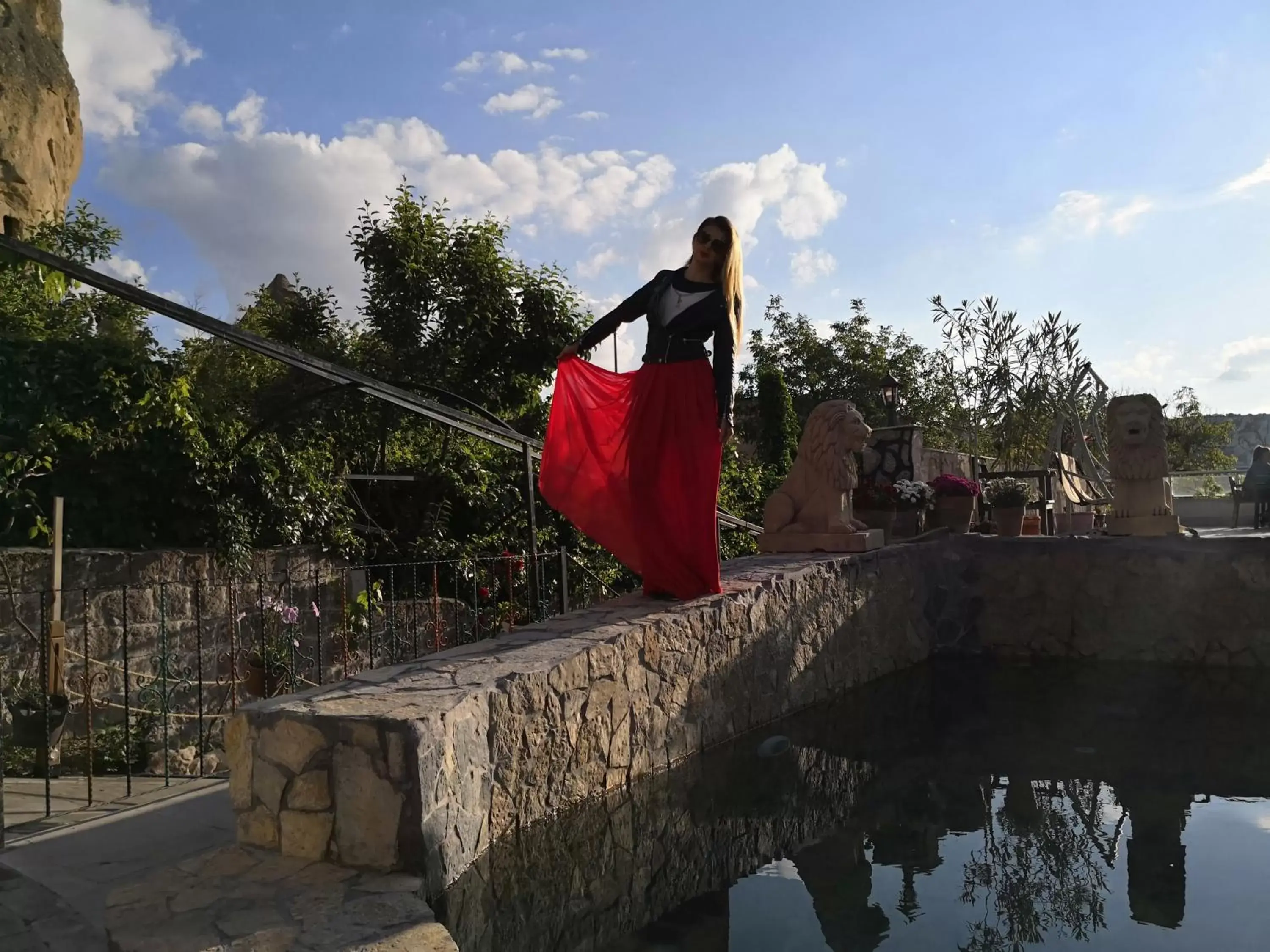 Pool view in Roc Of Cappadocia Pool view in Roc Of Cappadocia