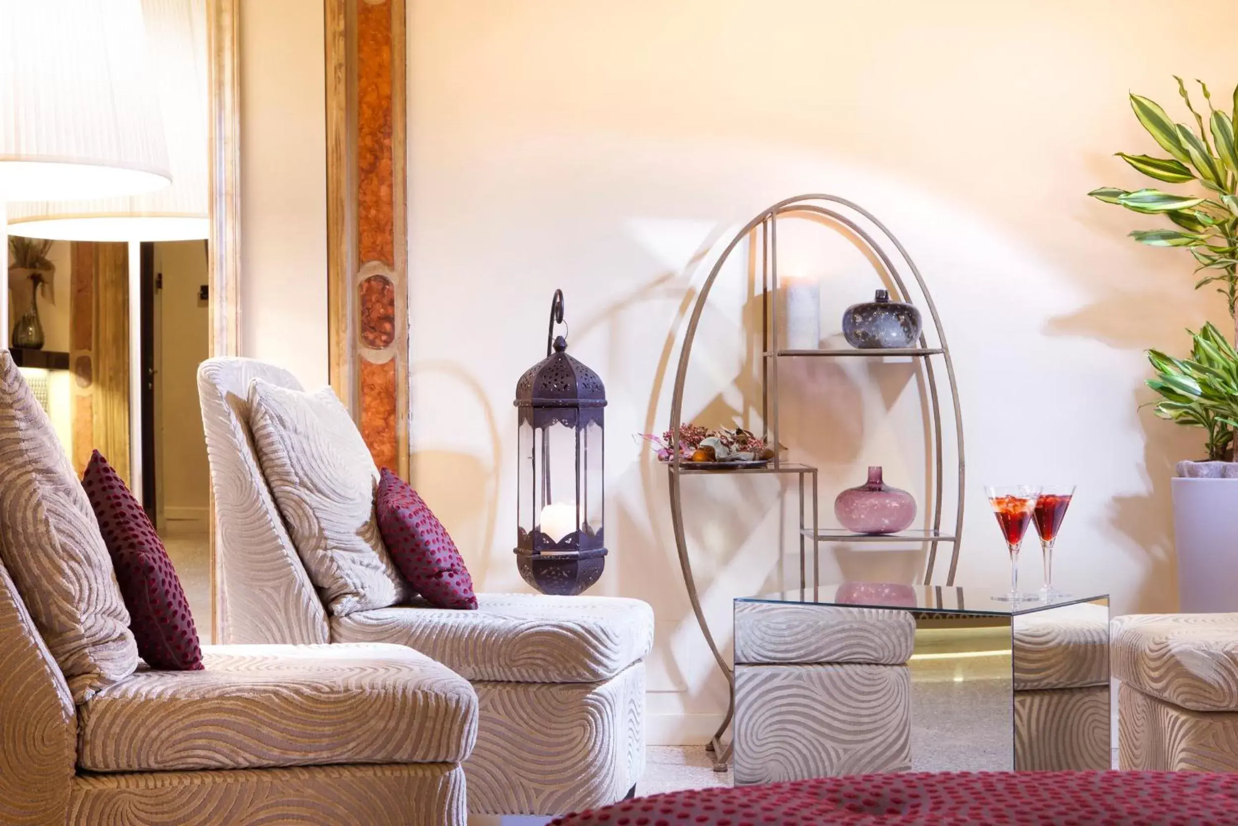 Decorative detail, Seating Area in Arcadia Boutique Hotel