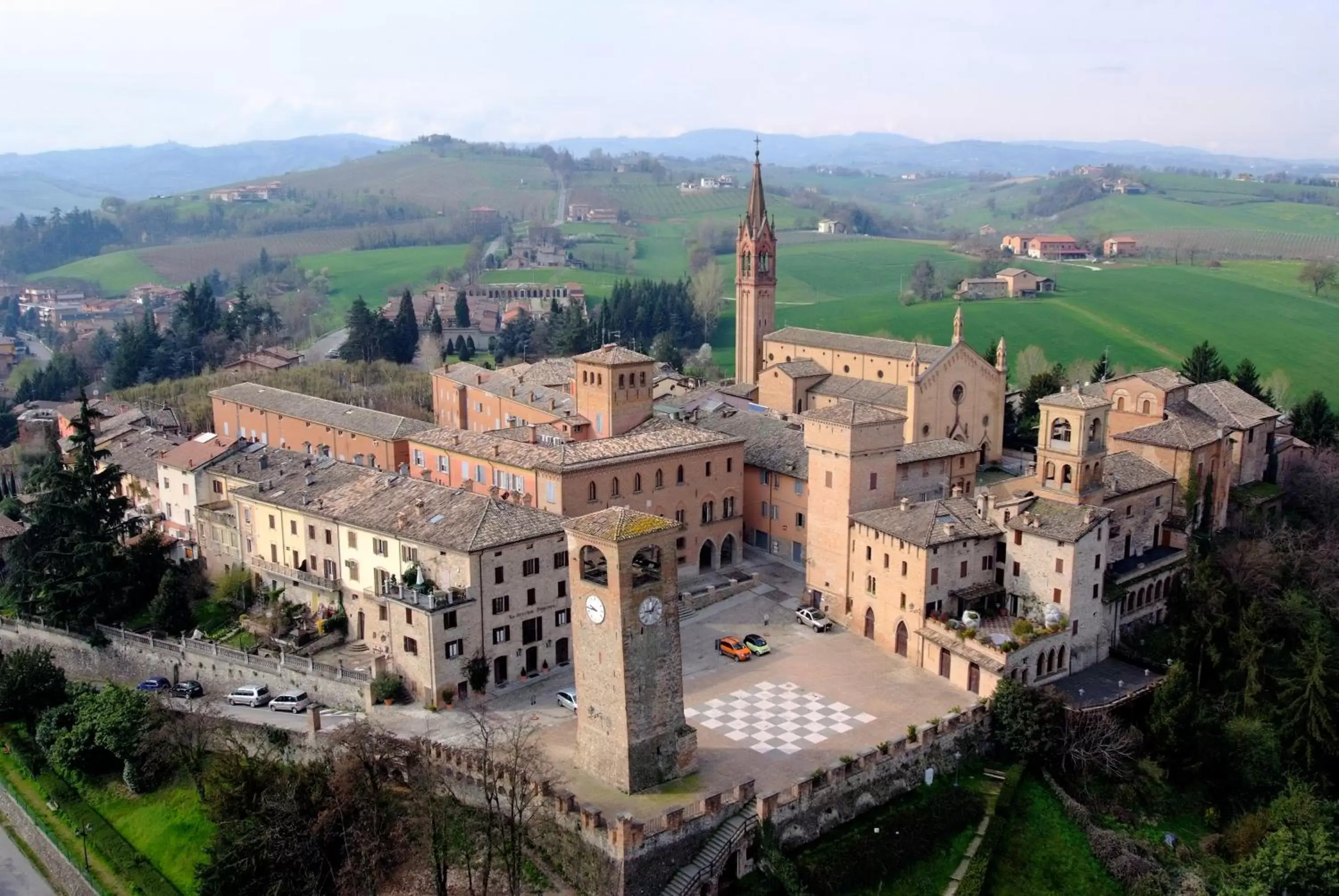 Spring, Bird's-eye View in Locanda Del Feudo