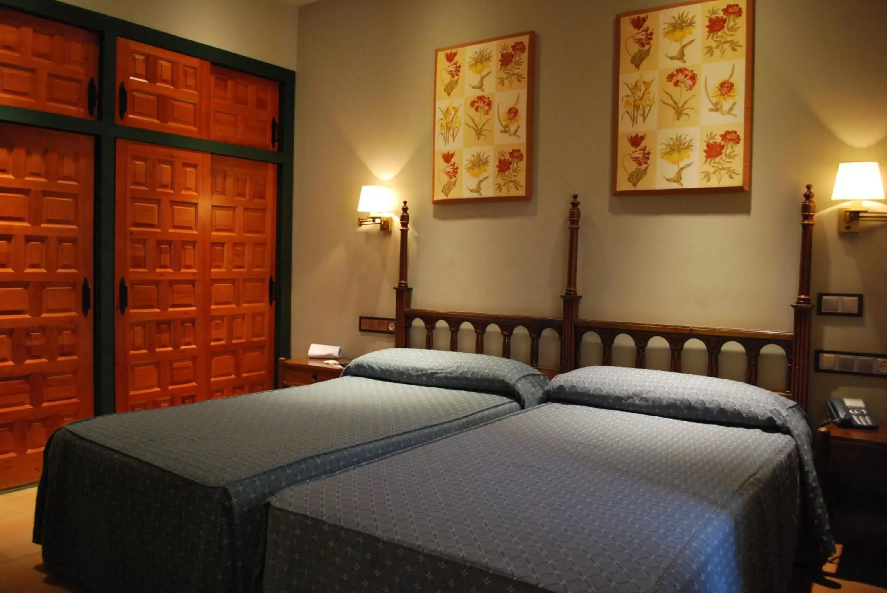 Bed in Parador de Cazorla