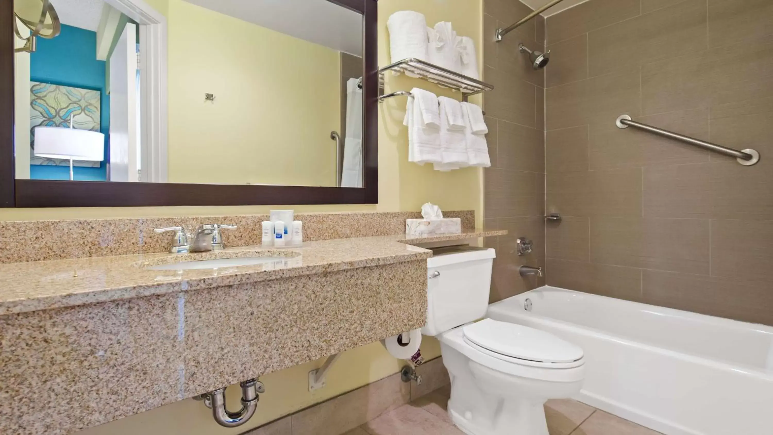 Bathroom in Best Western Plus Deerfield Beach Hotel & Suites