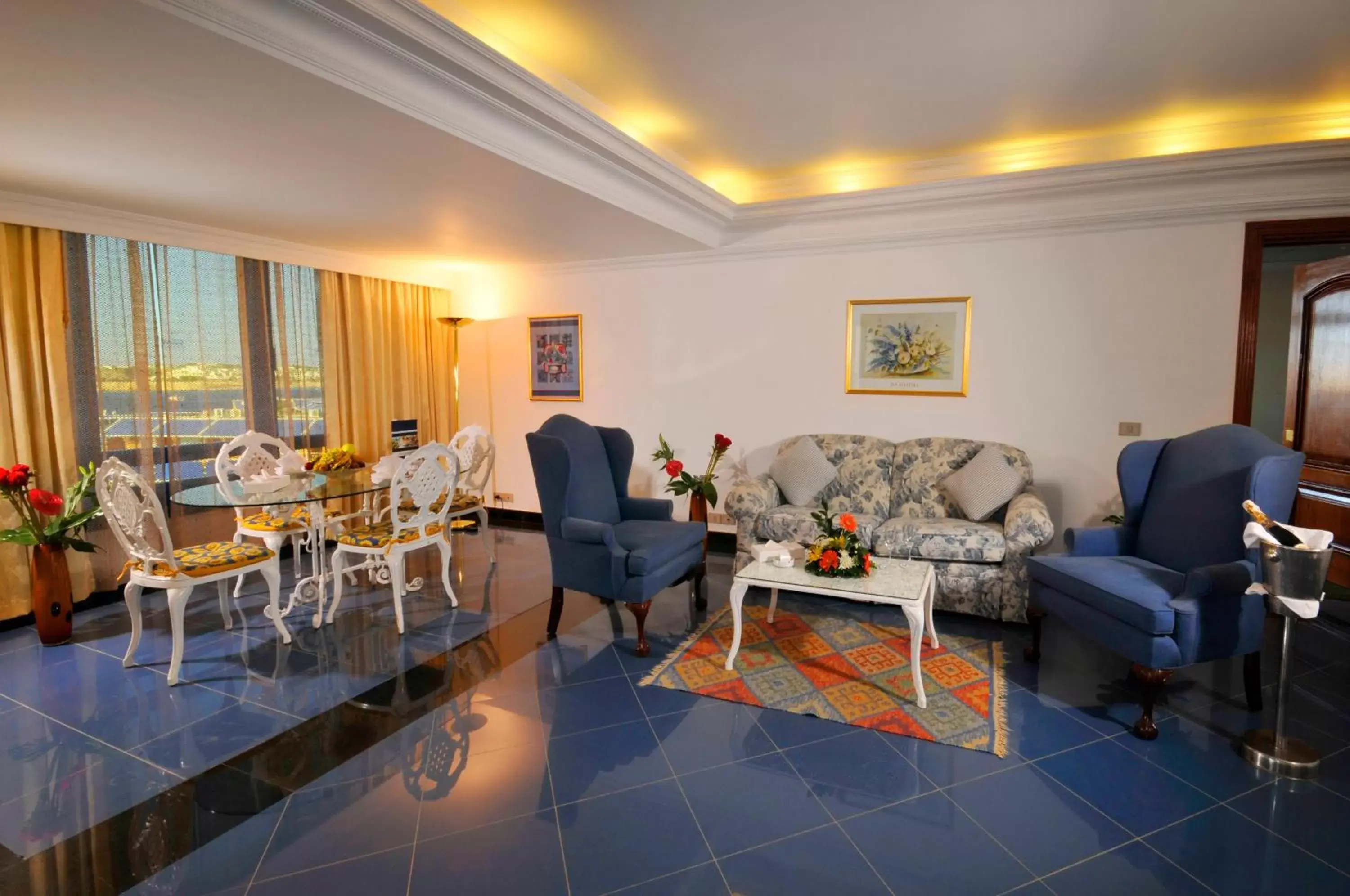 Living room in Marina Sharm Hotel