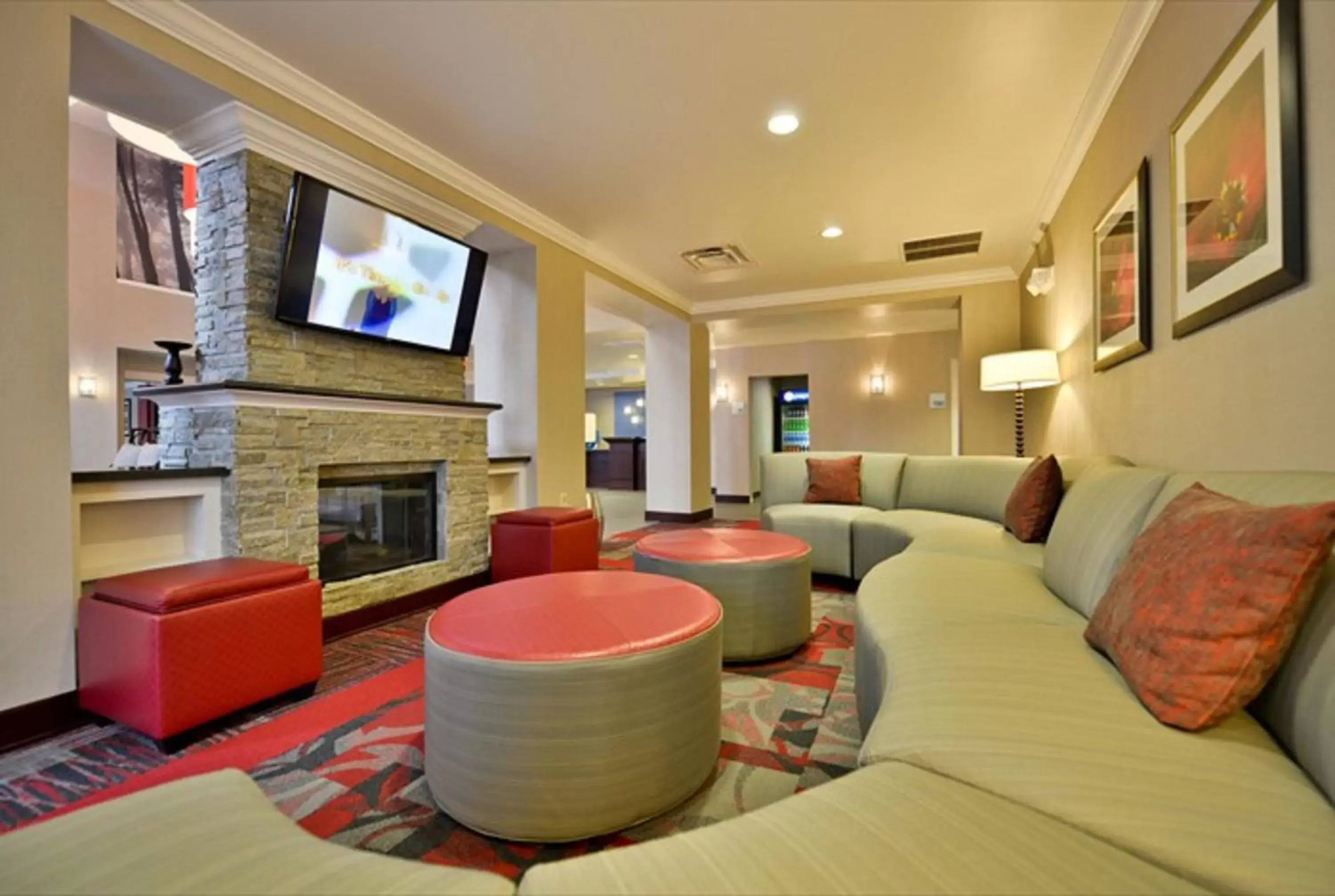 Property building, Seating Area in Holiday Inn Express Canandaigua, an IHG Hotel