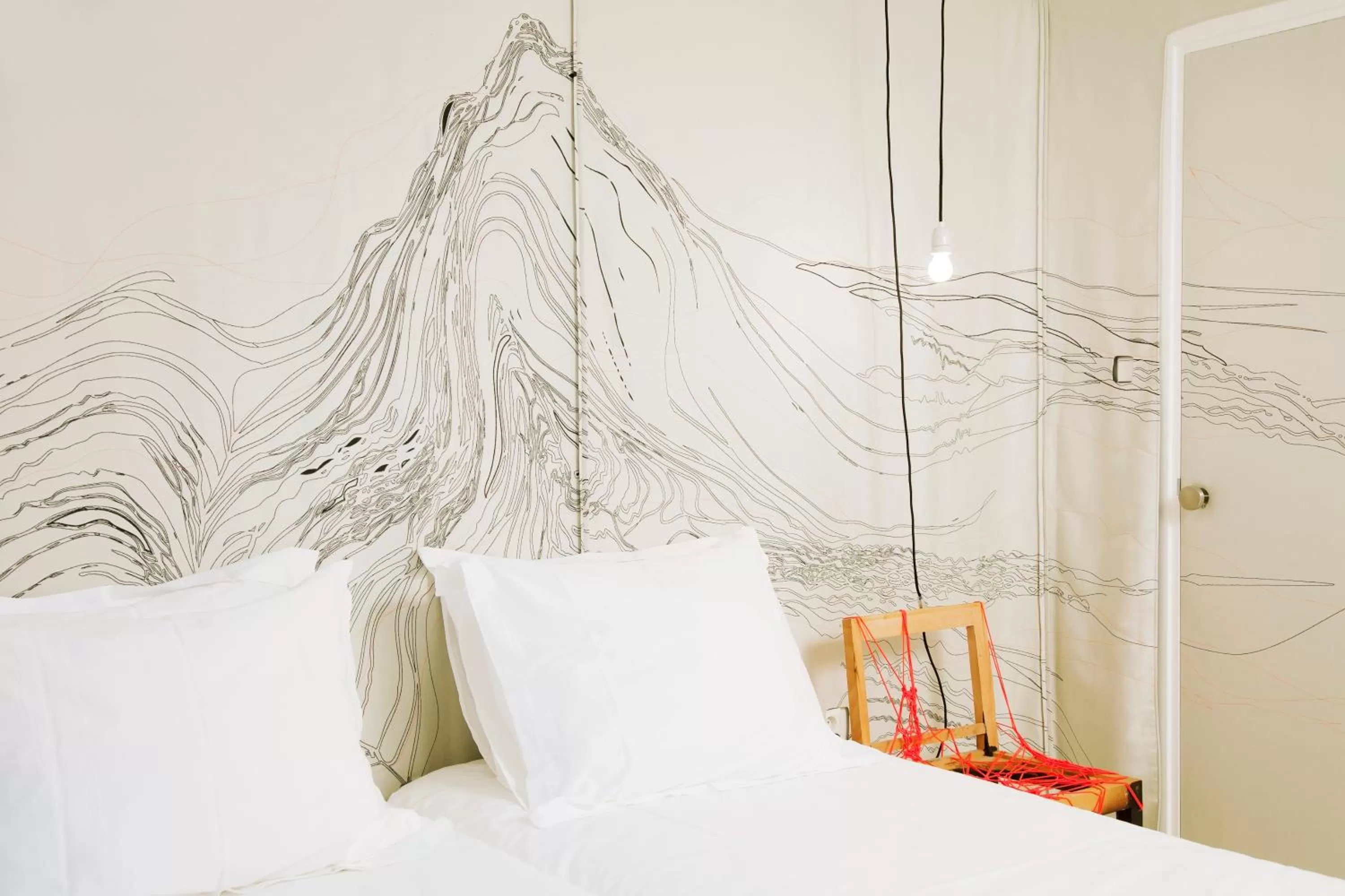 Bed in Hotel The Exchange