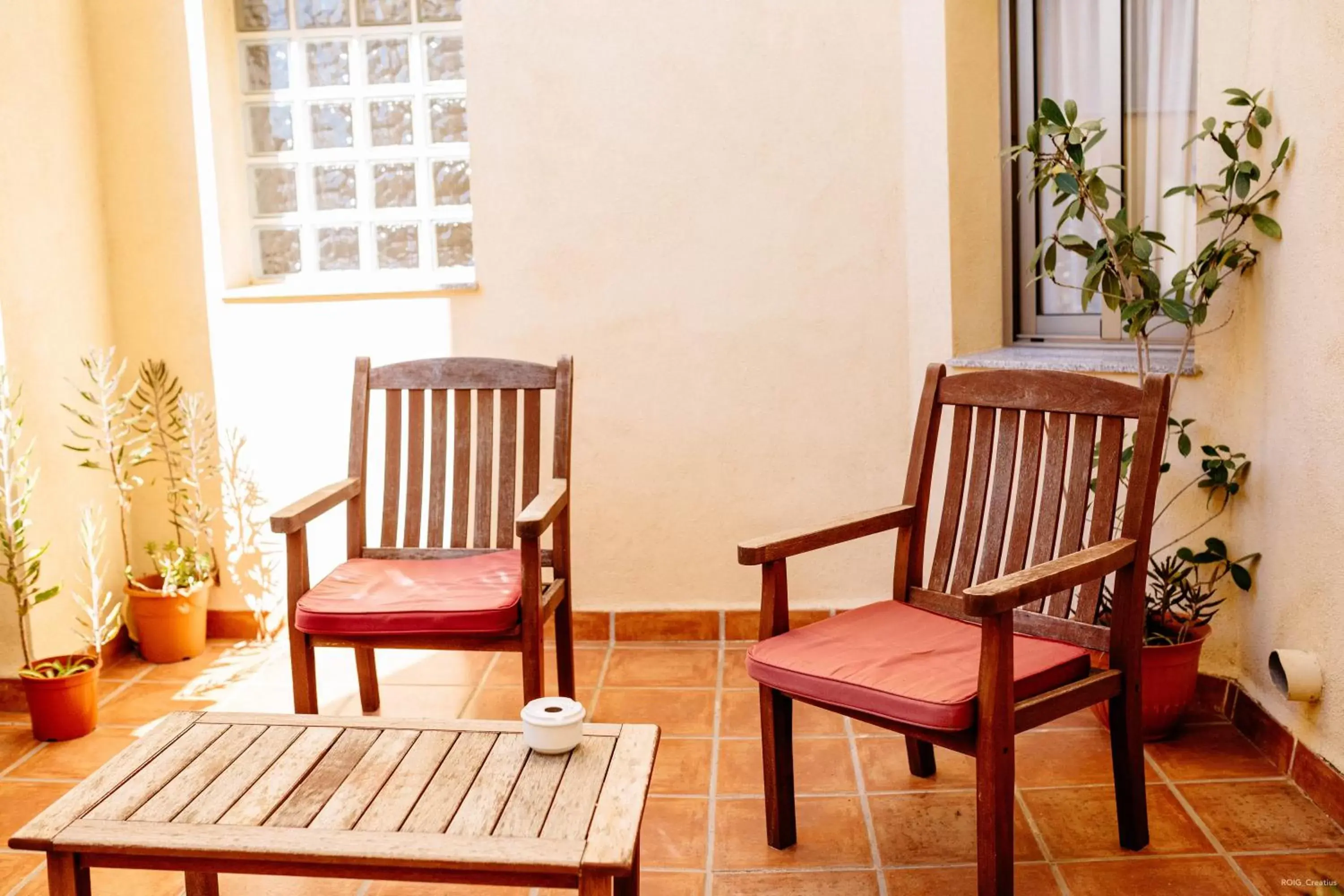 Balcony/Terrace, Seating Area in Hotel Can Batiste