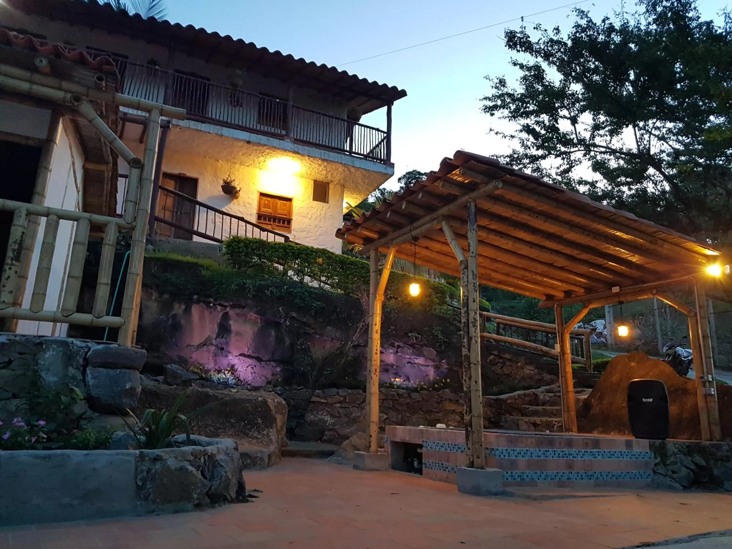 Hot Tub, Property Building in Hotel Terrazas de la Candelaria