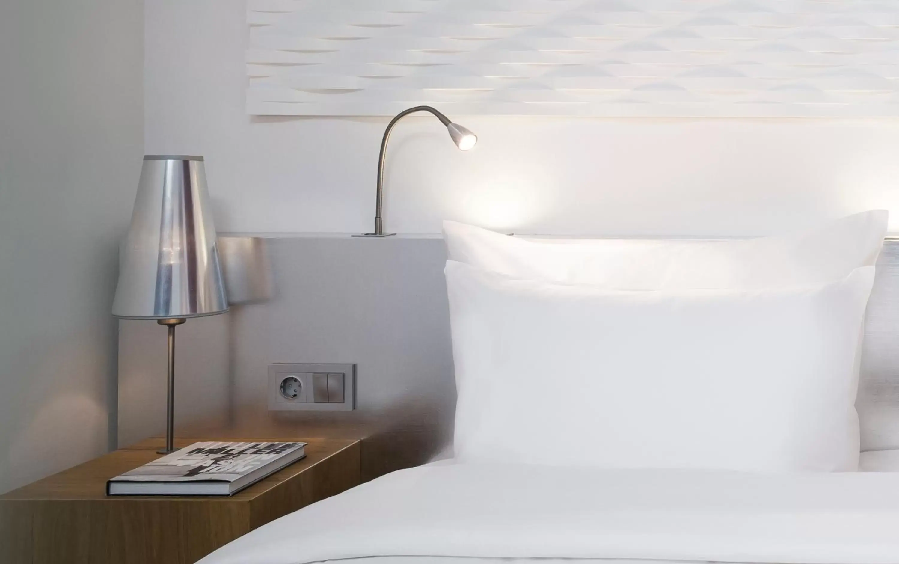 Bed in Radisson Blu Scandinavia Hotel Aarhus