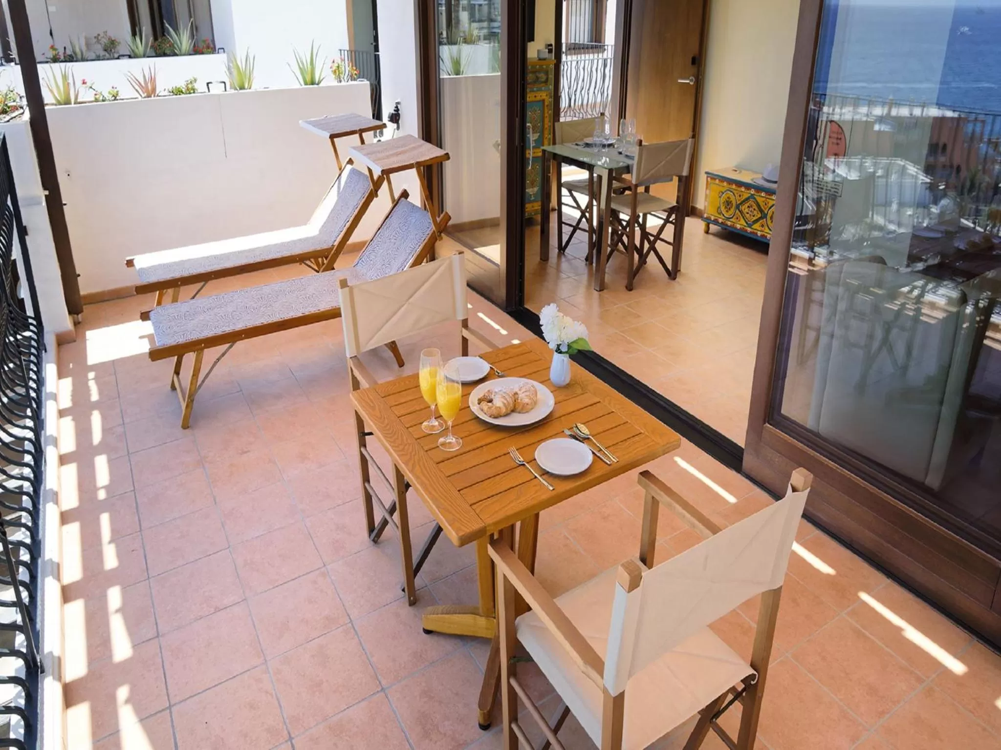 Balcony/Terrace in Idyll Suites - Adults Only