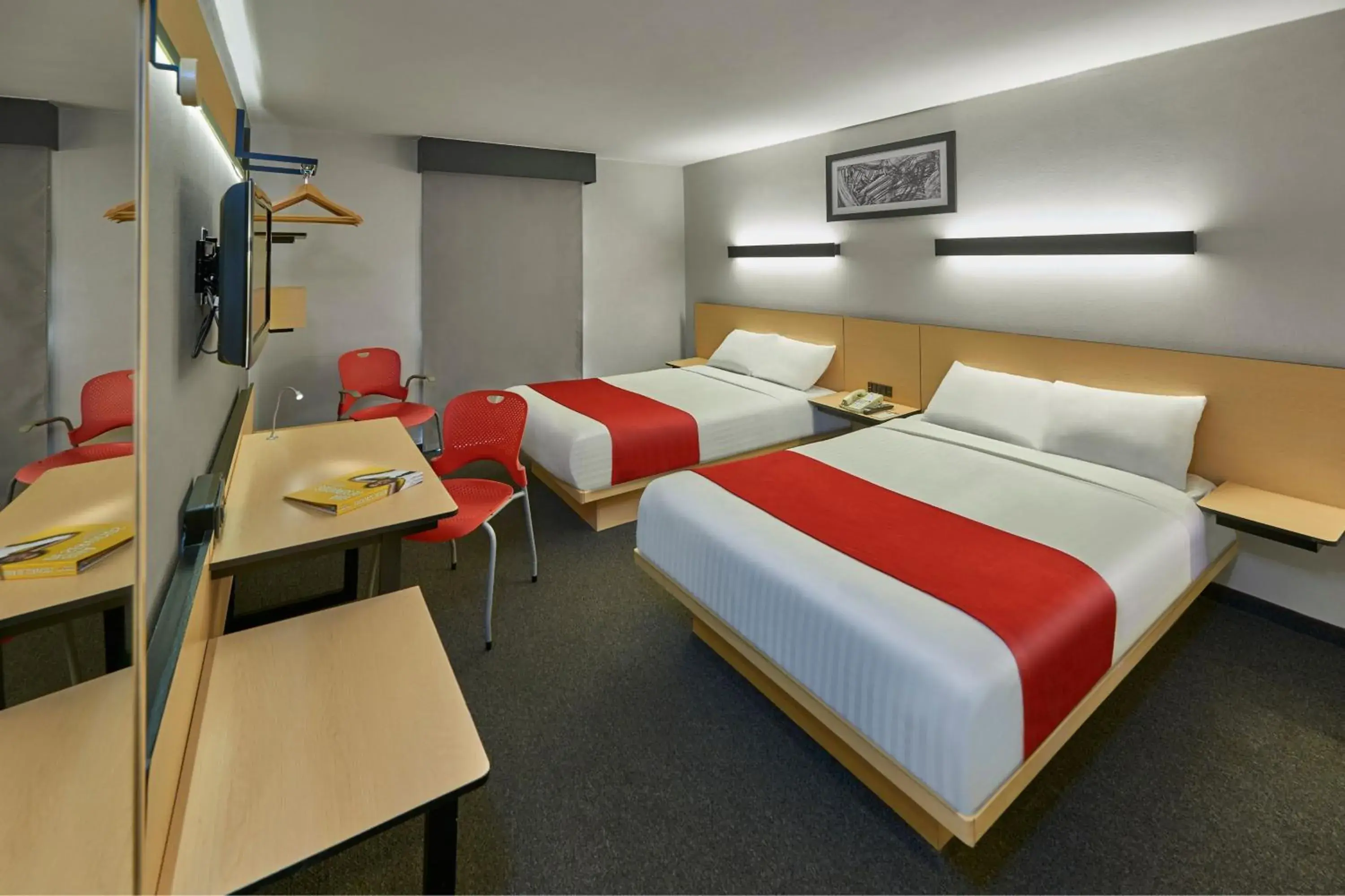 Bedroom, Bed in City Express by Marriott Irapuato Norte