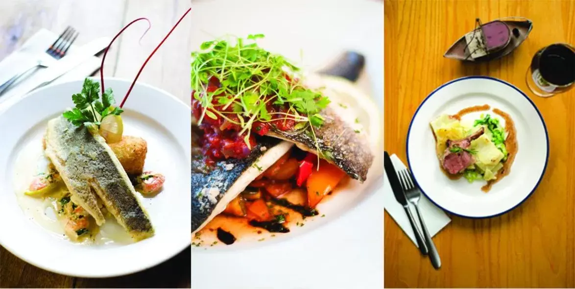 Food and drinks in The Boathouse Food and drinks in The Boathouse