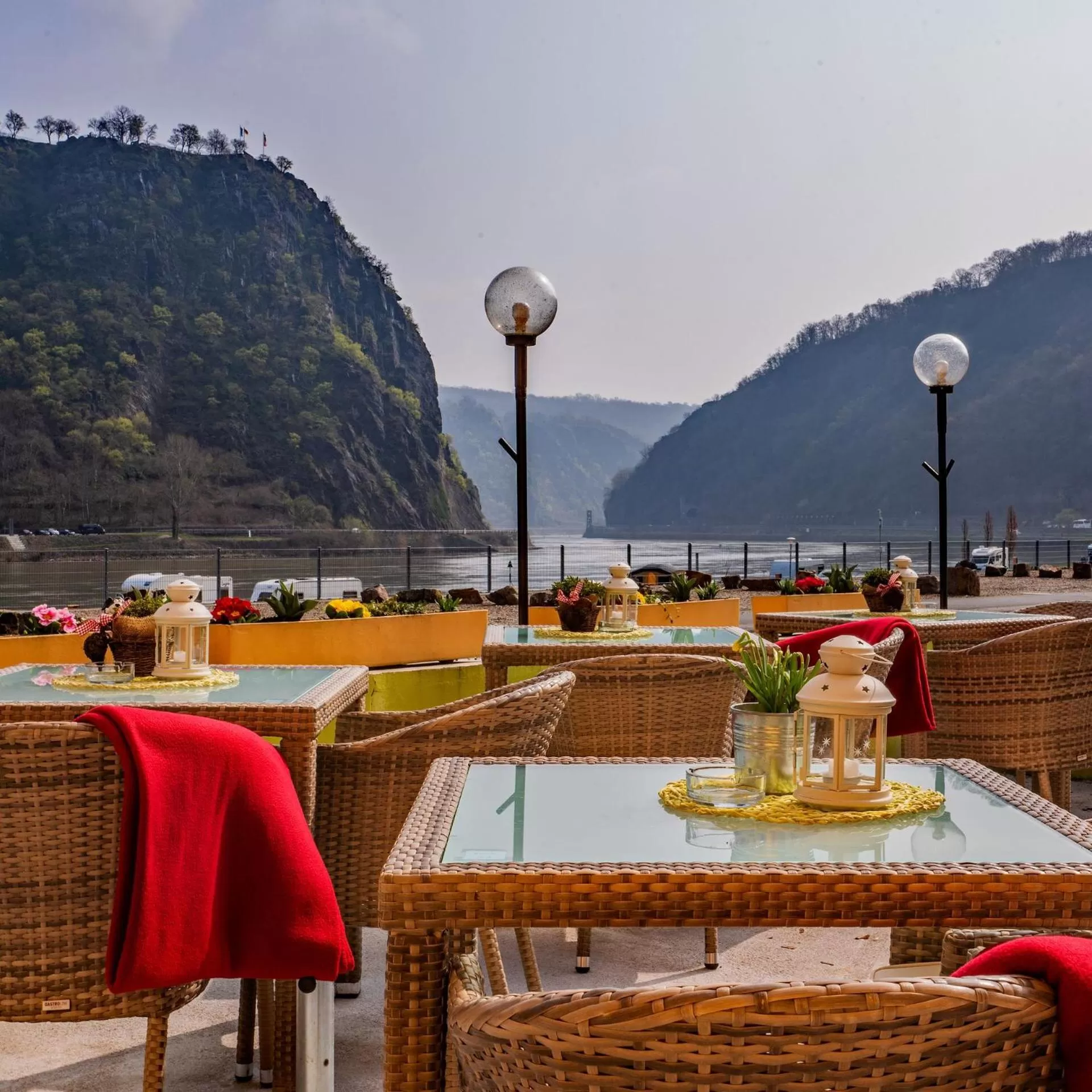 Property building in Hotel Cafe Restaurant Loreleyblick