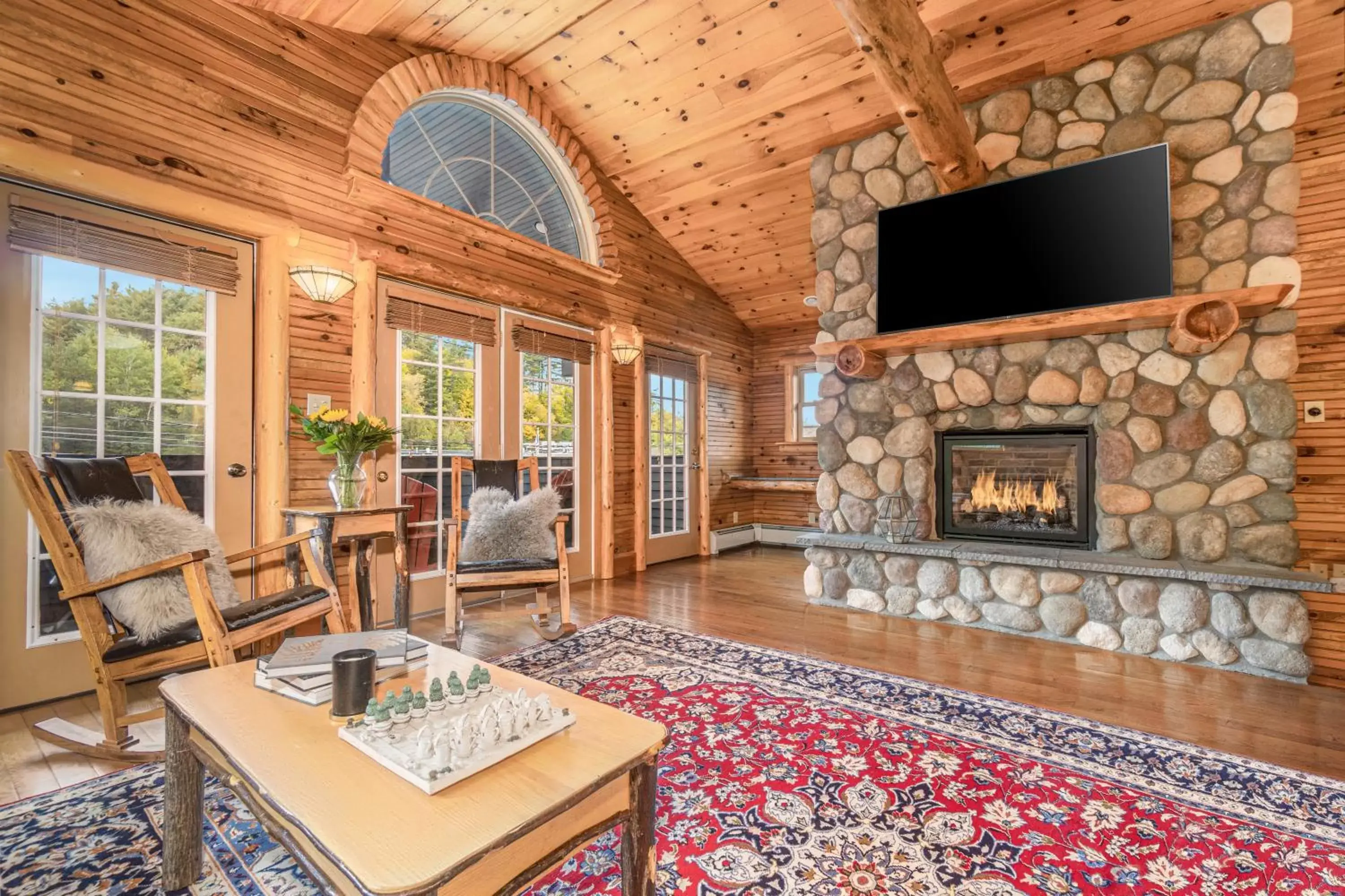 Seating Area in The Alpine Lodge