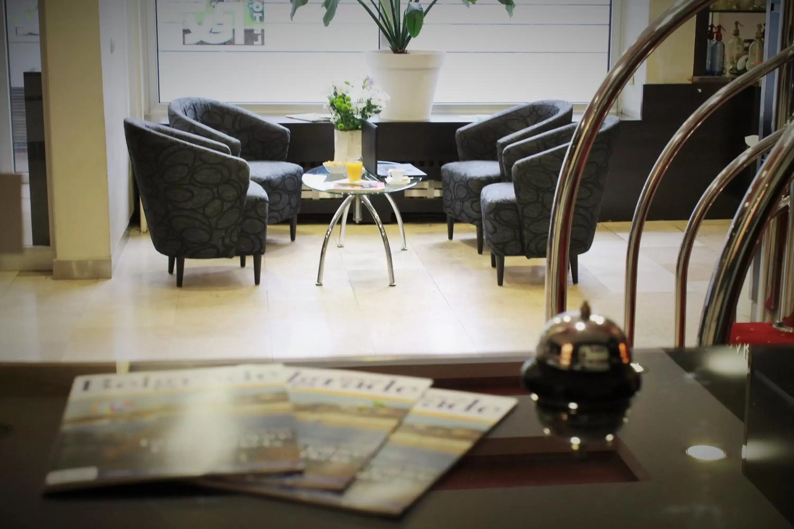 Lobby or reception in Hotel Rex Lobby or reception in Hotel Rex