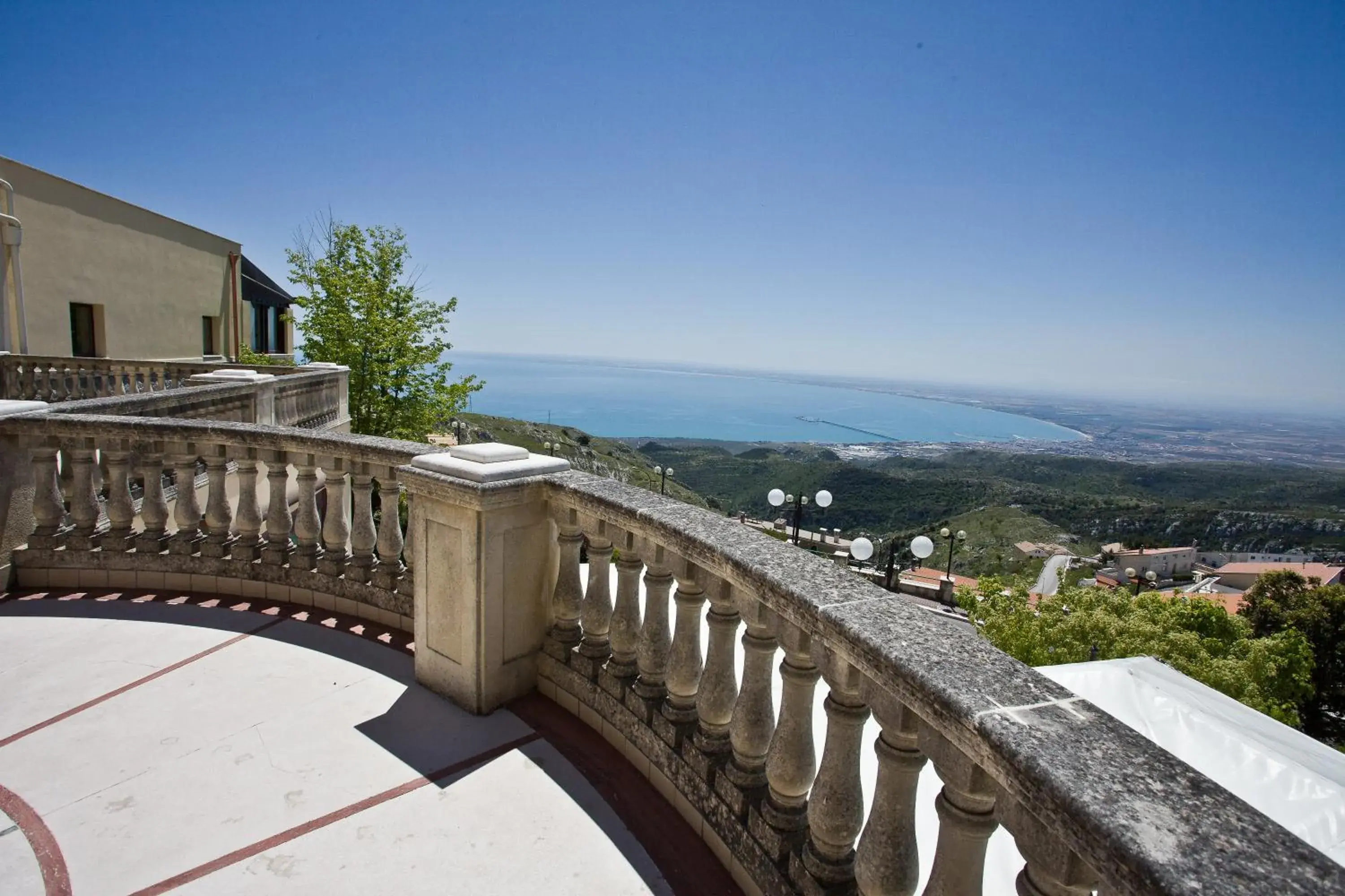 Balcony/Terrace, Sea View in Palace Hotel San Michele