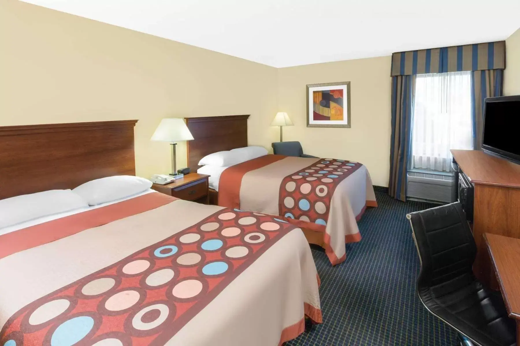 Bedroom, Bed in Super 8 by Wyndham Hattiesburg South Bedroom, Bed in Super 8 by Wyndham Hattiesburg South