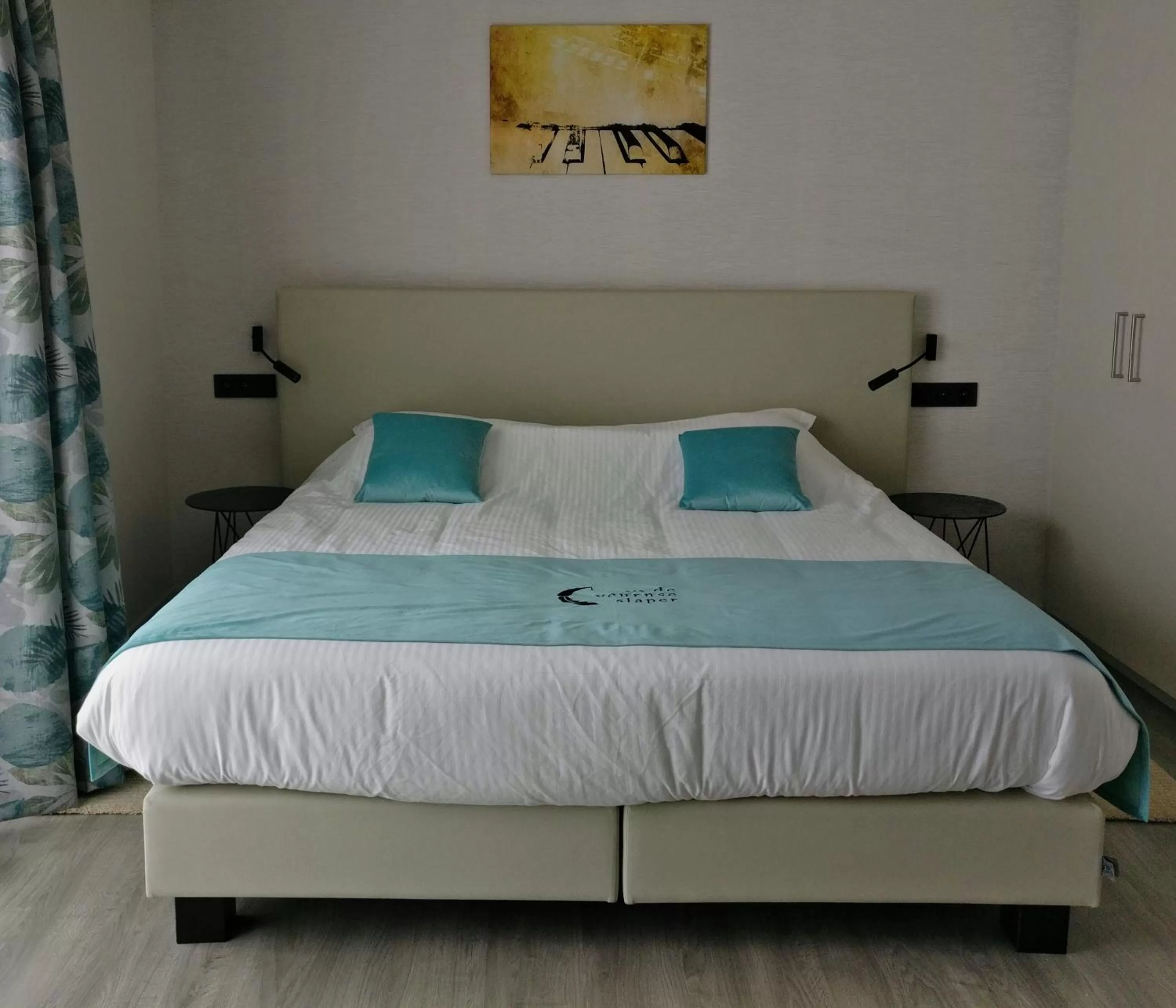 Bed in B & B De Veurnse Slaper