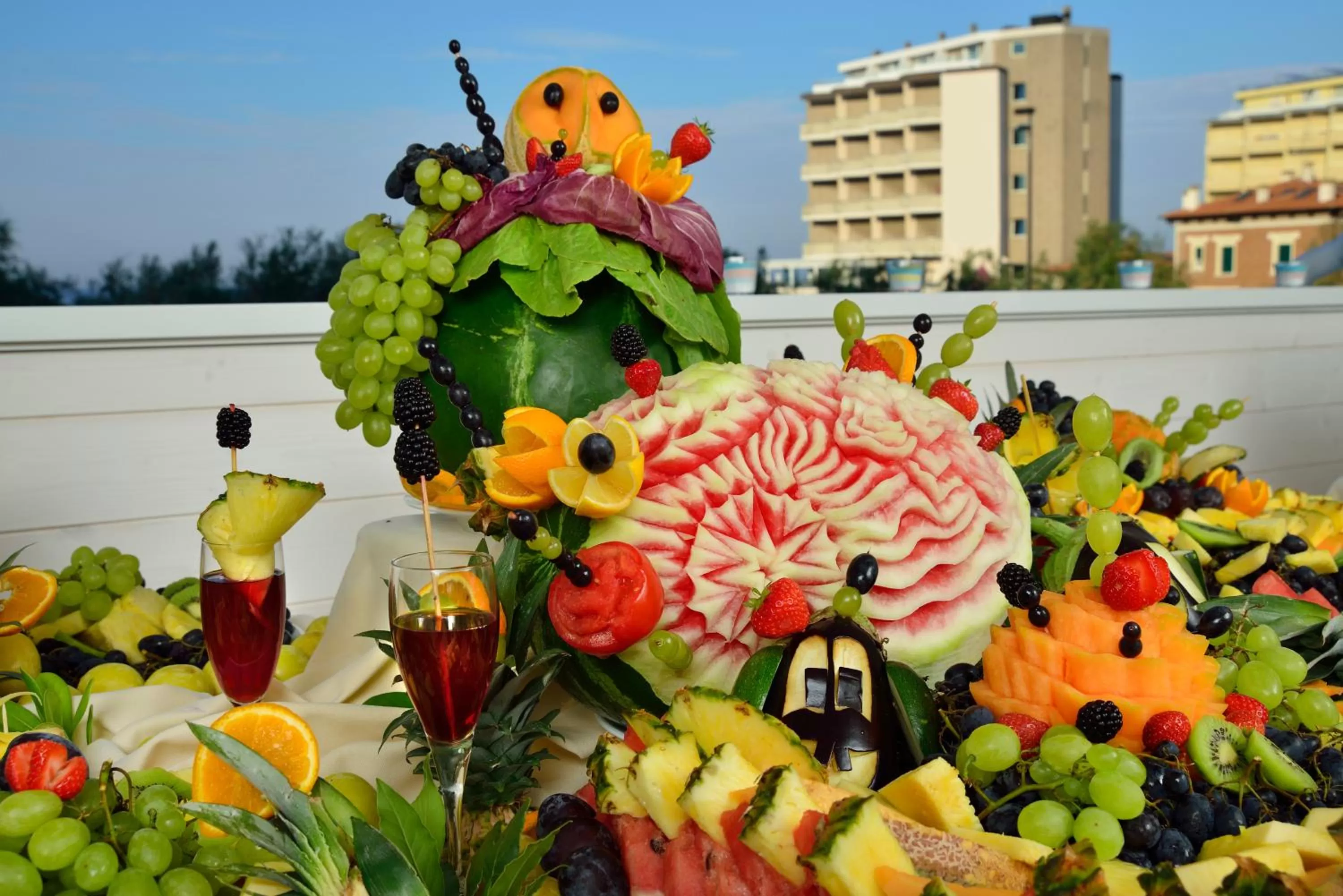Food close-up in Hotel Rossini