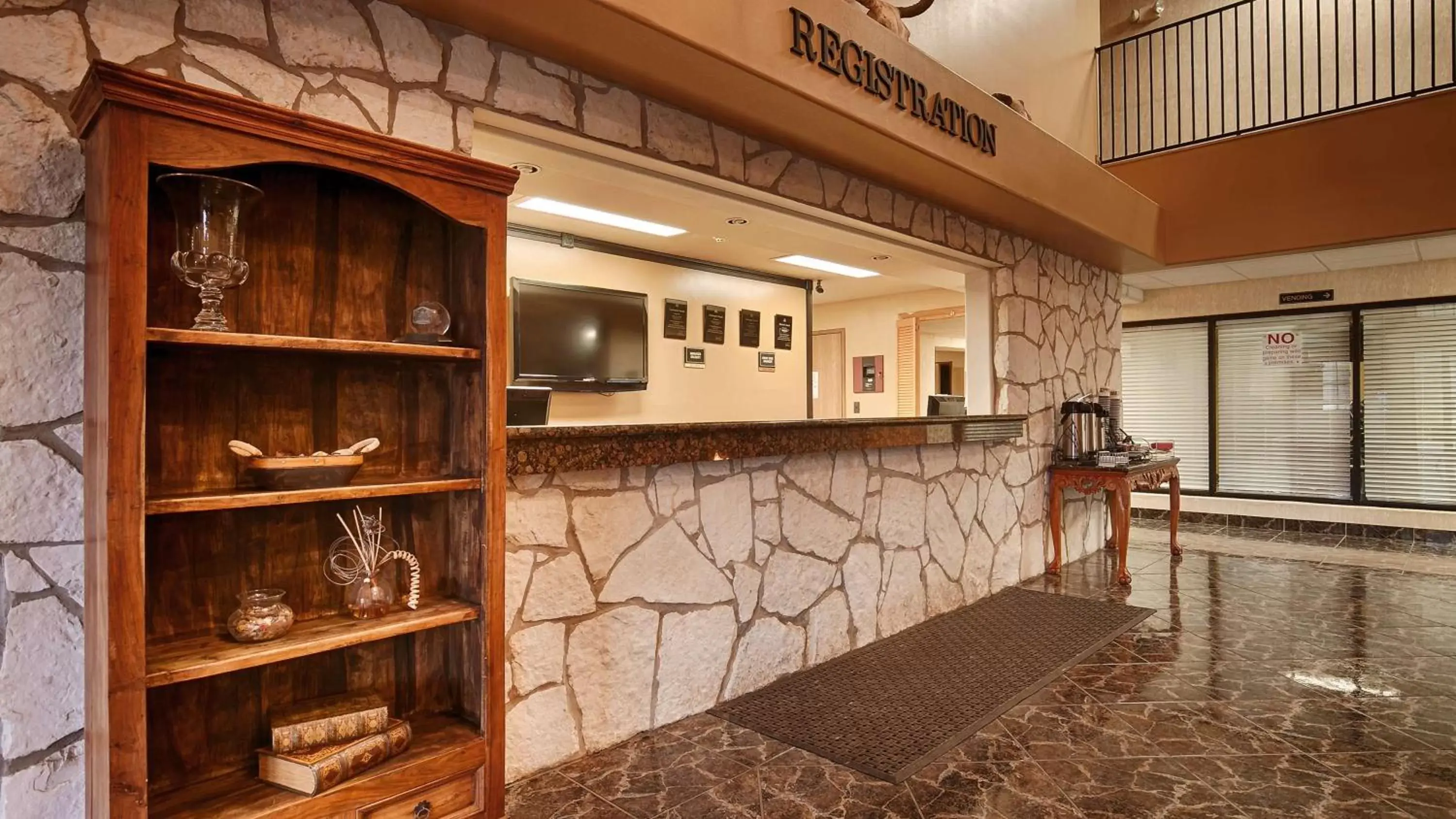 Lobby or reception in Texas Inn Beeville