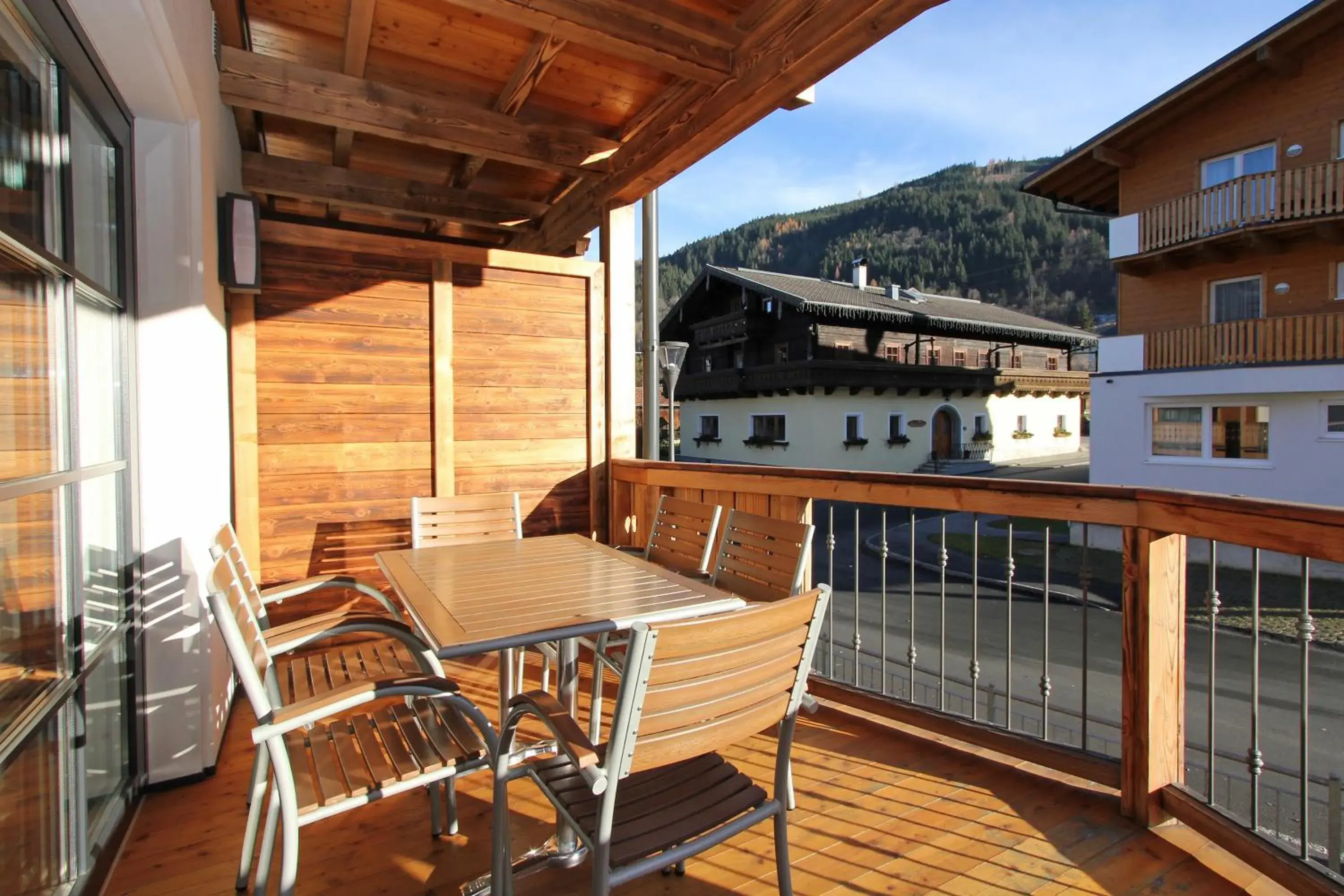 Balcony/Terrace in Avenida Mountain Resort by Alpin Rentals