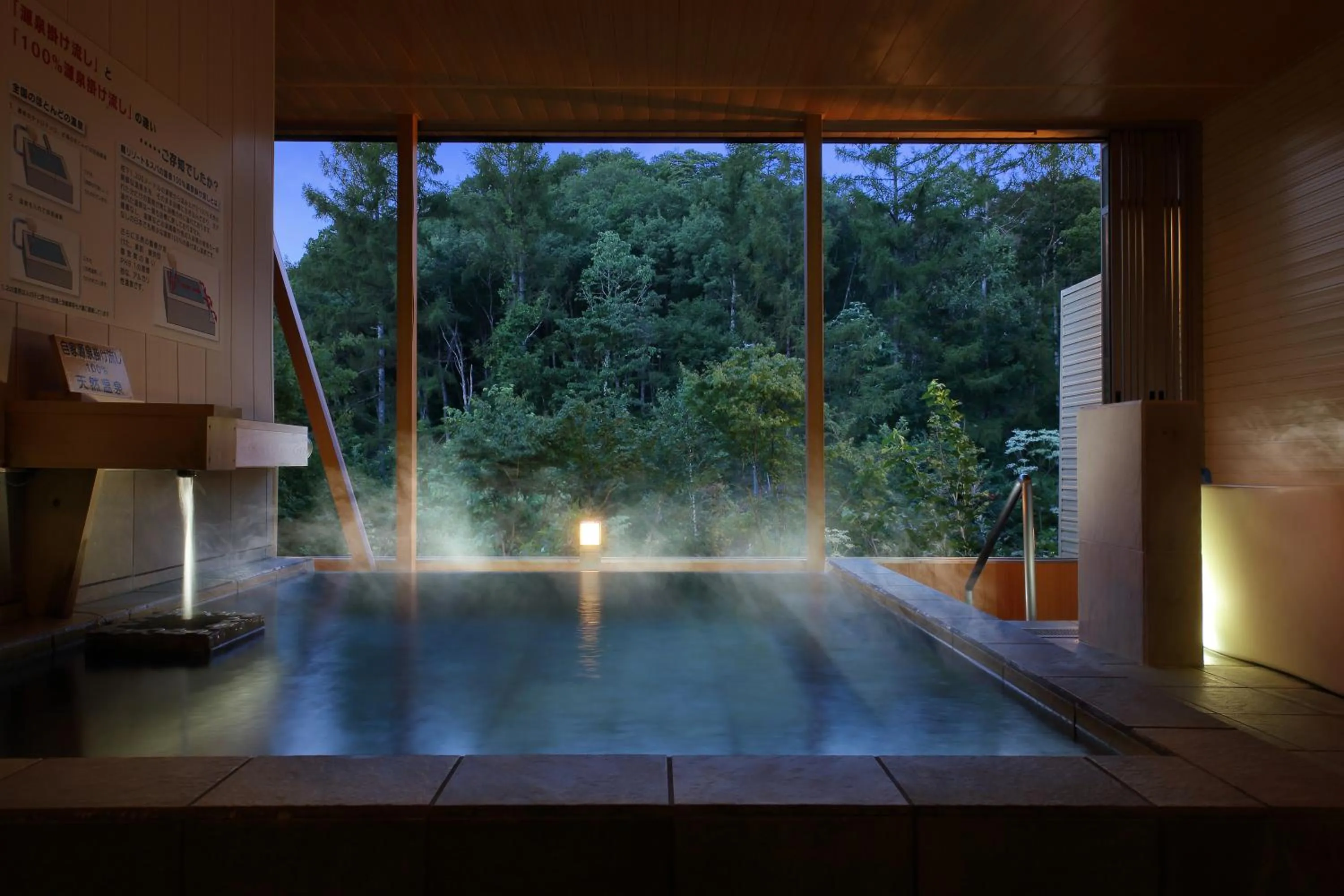Hot Spring Bath in Hotel Ryu Resort and Spa