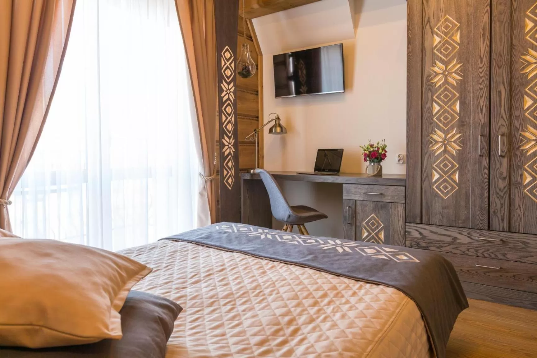 Bed in Dom Gościnny Bachledova