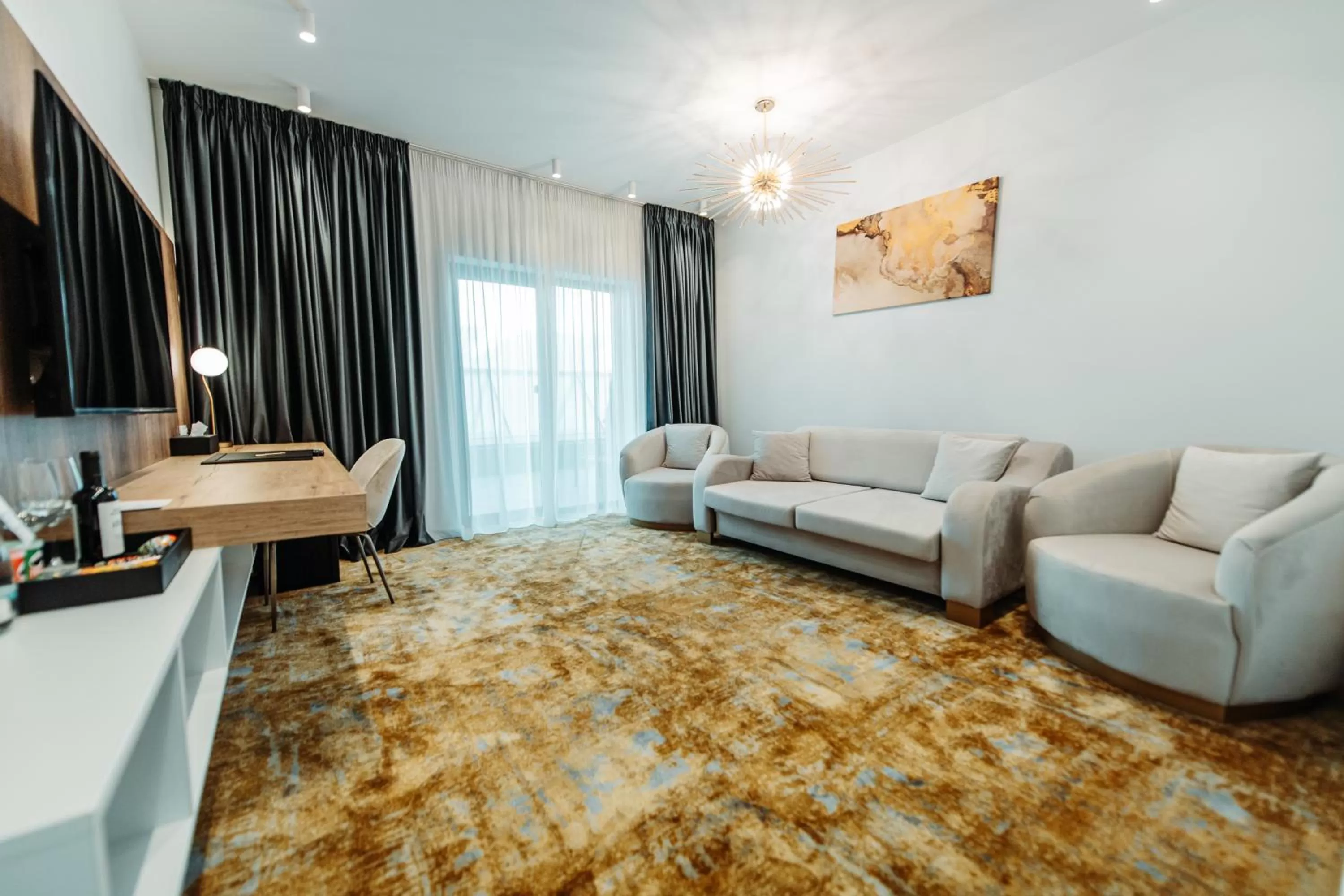 Seating Area in Iza Hotel
