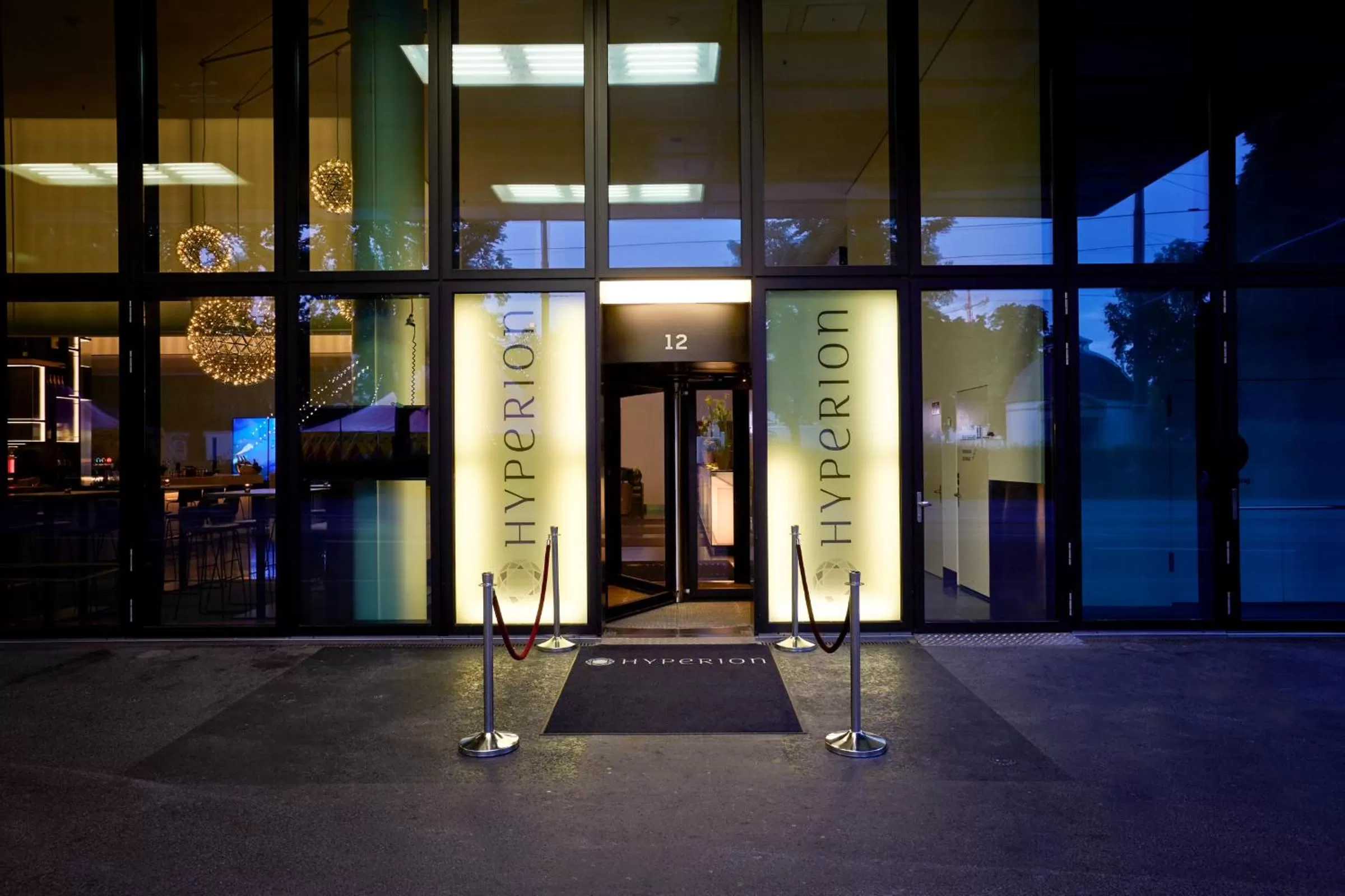 Facade/entrance in HYPERION Hotel Basel