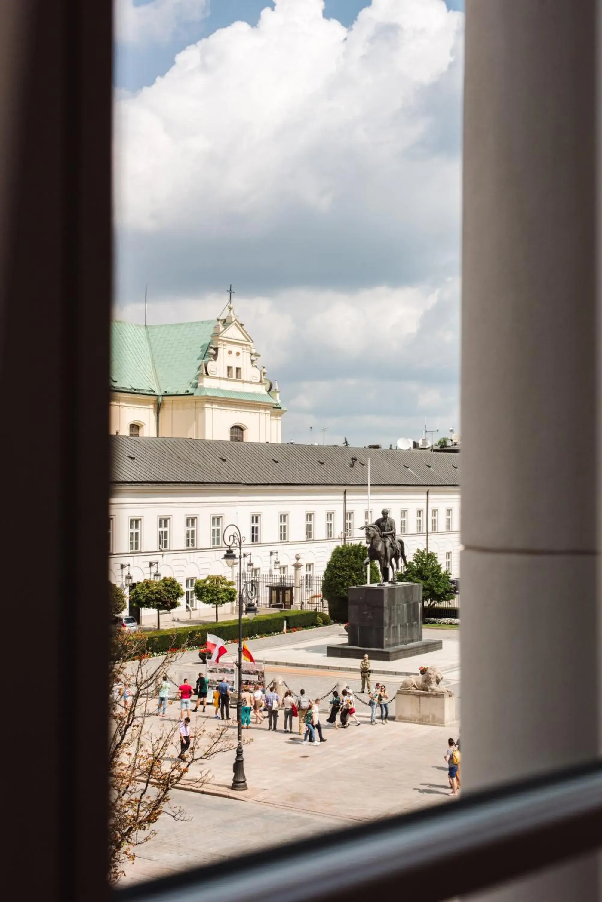 Nearby landmark in Raffles Europejski Warsaw