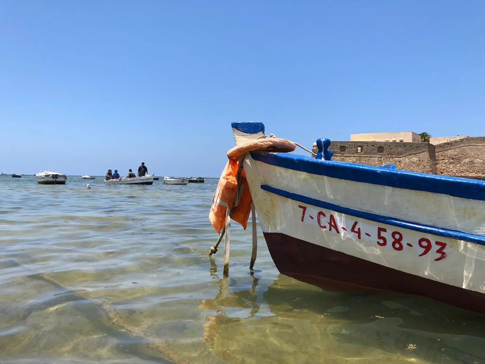 Beach in Planeta Cadiz Hostel