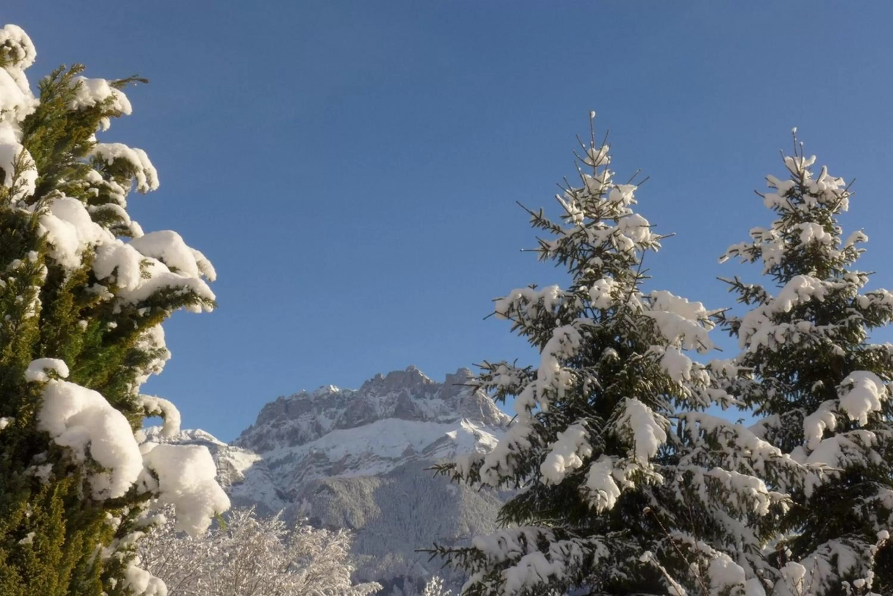 Winter in Chambres d'hôtes les Terrasses de Varme