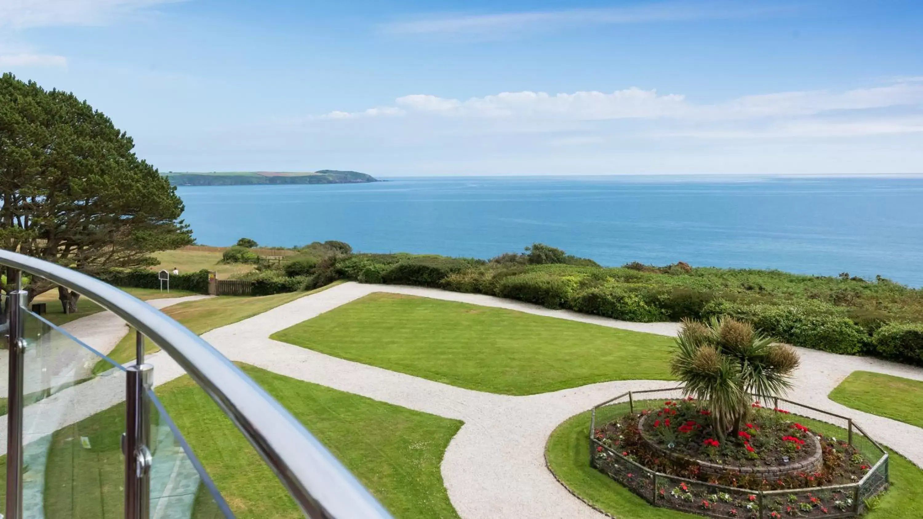 Balcony/Terrace in The Carlyon Bay Hotel and Spa