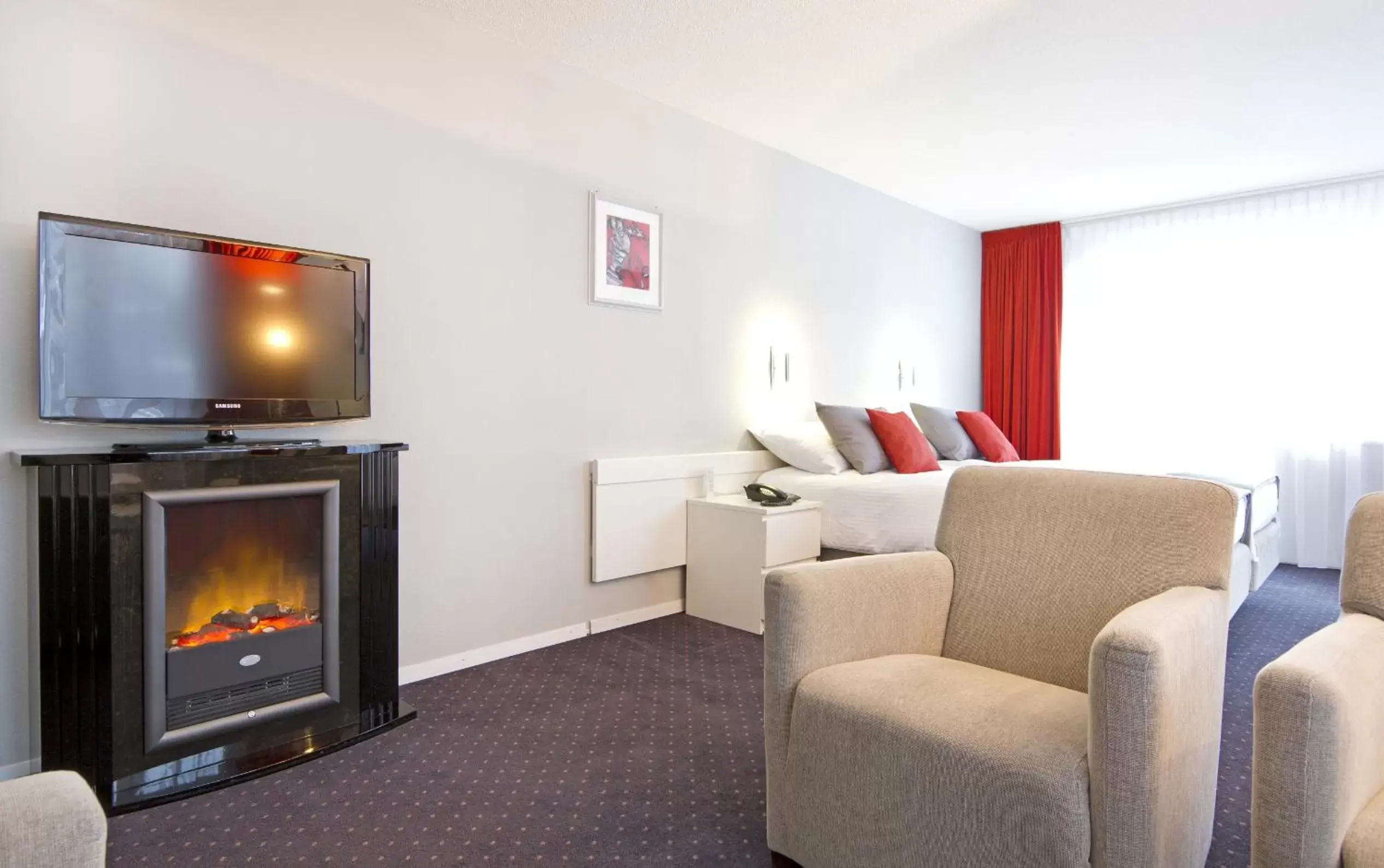 Bedroom, Seating Area in Hotel Steinmattli